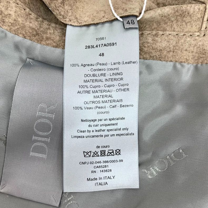 Dior Dior Brown Suede Leather Jacket Size US M / EU 48-50 / 2 - 6 Thumbnail
