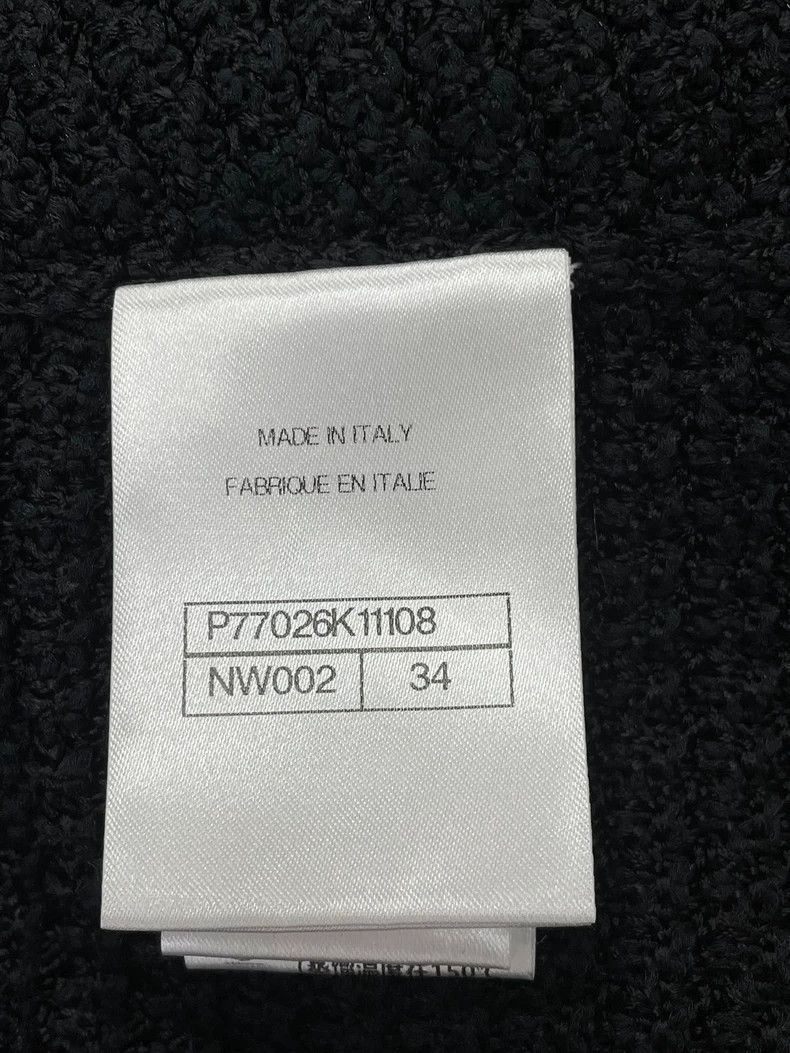Chanel Chanel 24P Black White Knit Pants Size US 34 / EU 50 - 5 Thumbnail
