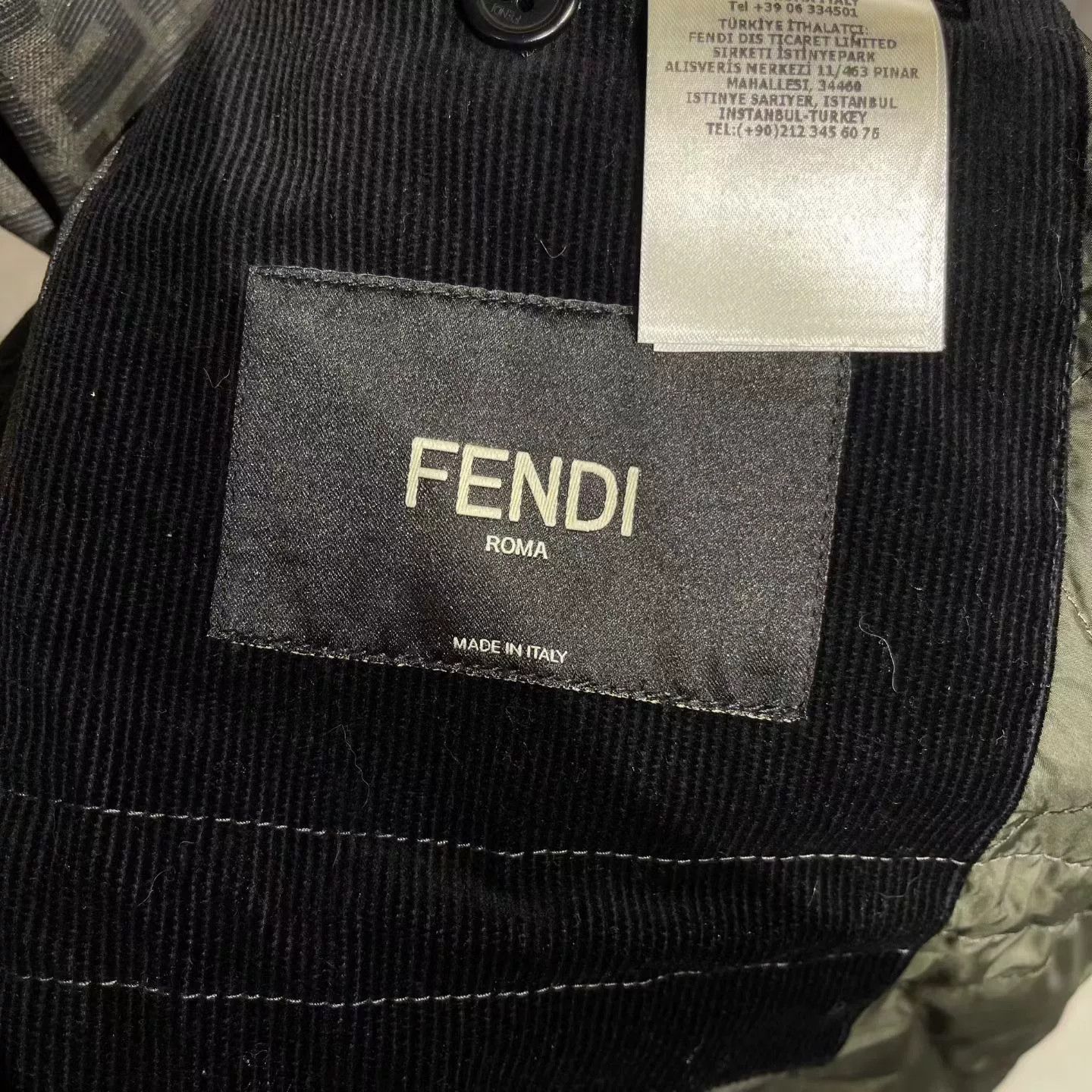 Fendi Fendi FF Logo Print Coat Size US L / EU 52-54 / 3 - 3 Thumbnail
