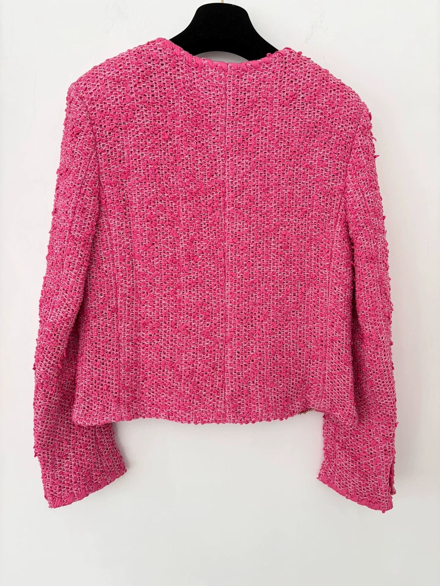 Chanel Chanel 21C Pink Tweed Jacket Size 36 Size US S / EU 44-46 / 1 - 2 Thumbnail