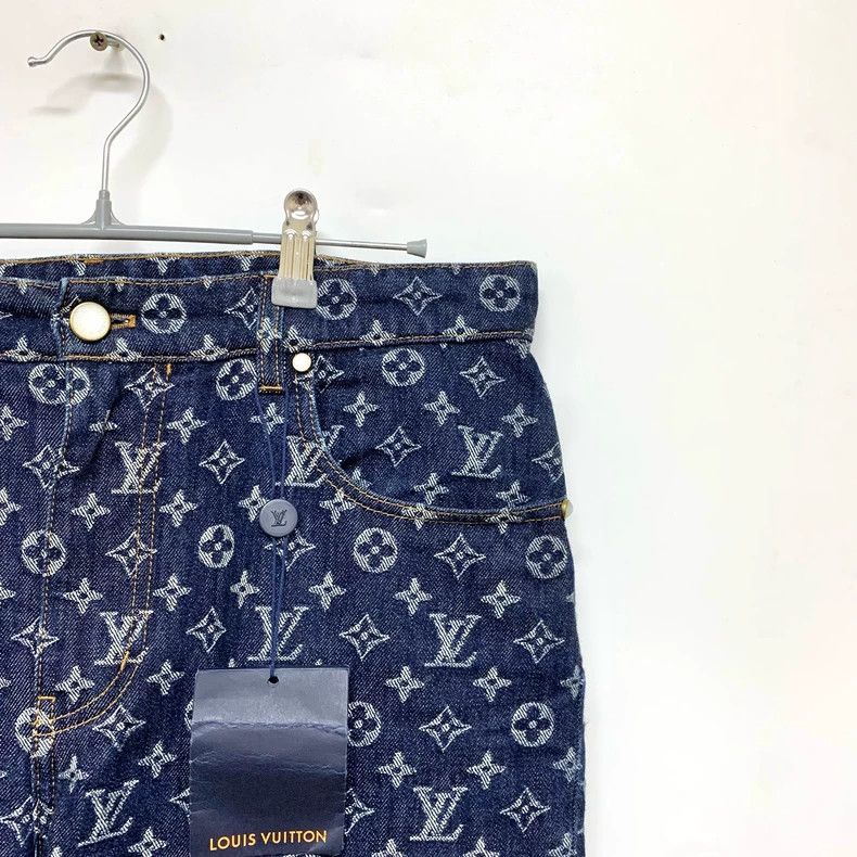 Louis Vuitton LV x Timberland Monogram Denim Jeans Size US 31 - 7 Thumbnail