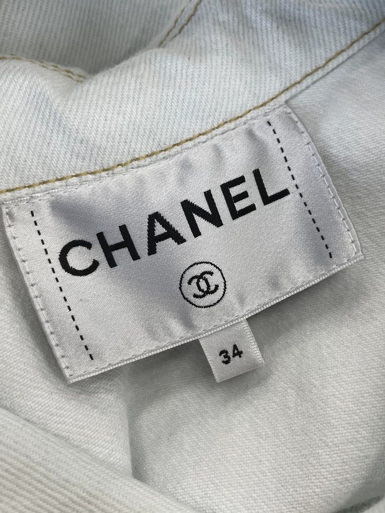 Chanel Chanel 24M Beach Series Denim Jacket Size US XS / EU 42 / 0 - 4 Thumbnail