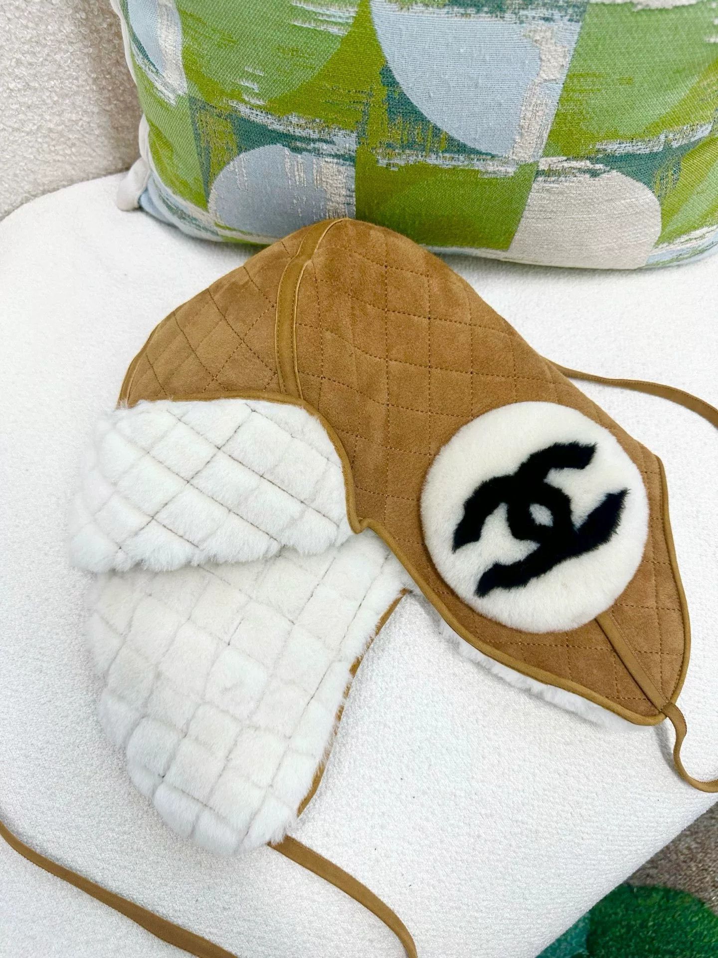 Chanel Chanel Brown Suede Mao Cap Size ONE SIZE - 2 Thumbnail