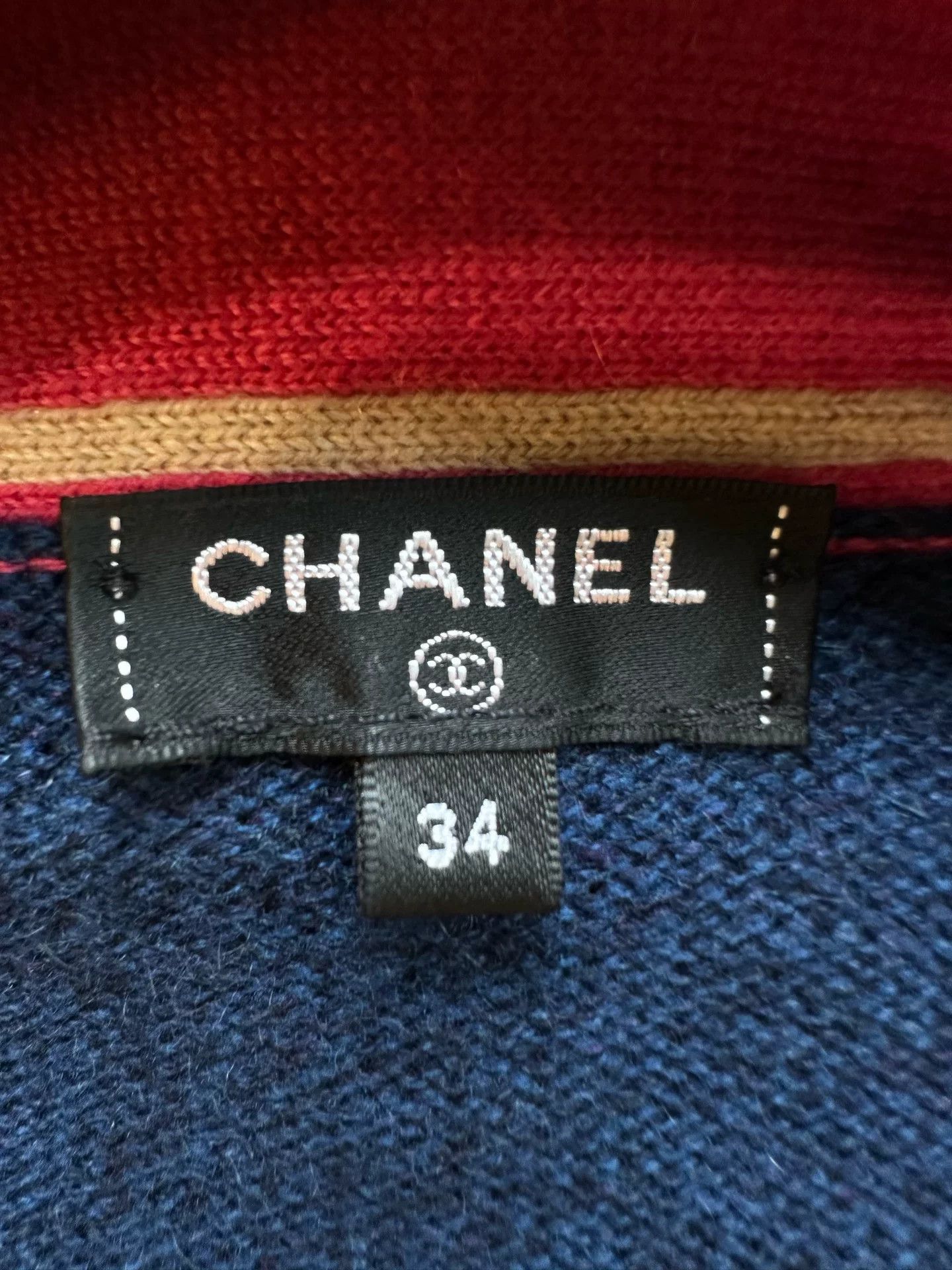 Chanel Chanel Cashmere Long Cardigan FR34 Size US XS / EU 42 / 0 - 3 Thumbnail