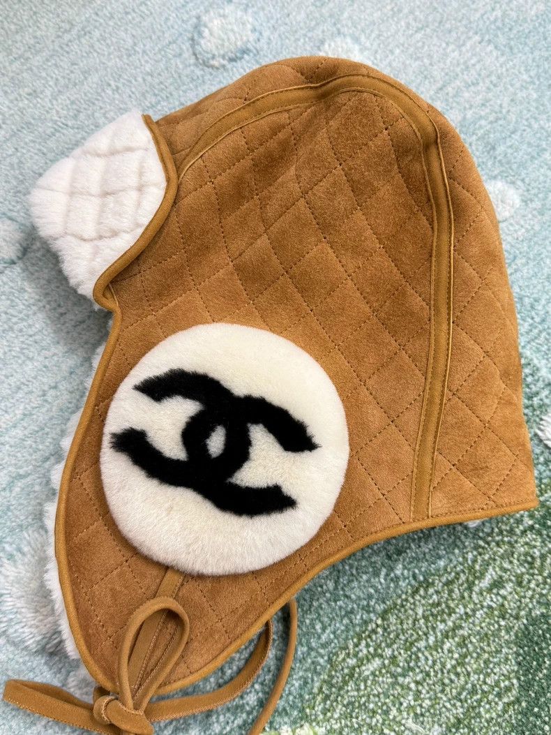 Chanel Chanel Brown Suede Trapper Hat Size ONE SIZE - 3 Thumbnail
