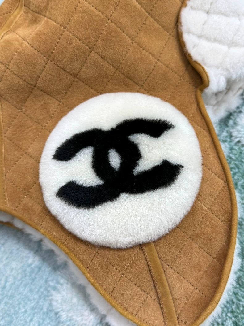Chanel Chanel Brown Suede Trapper Hat Size ONE SIZE - 2 Thumbnail