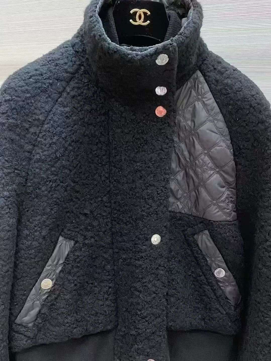 Hermes Hermes Teddy Wool Zip Jacket Size US XS / EU 42 / 0 - 3 Thumbnail
