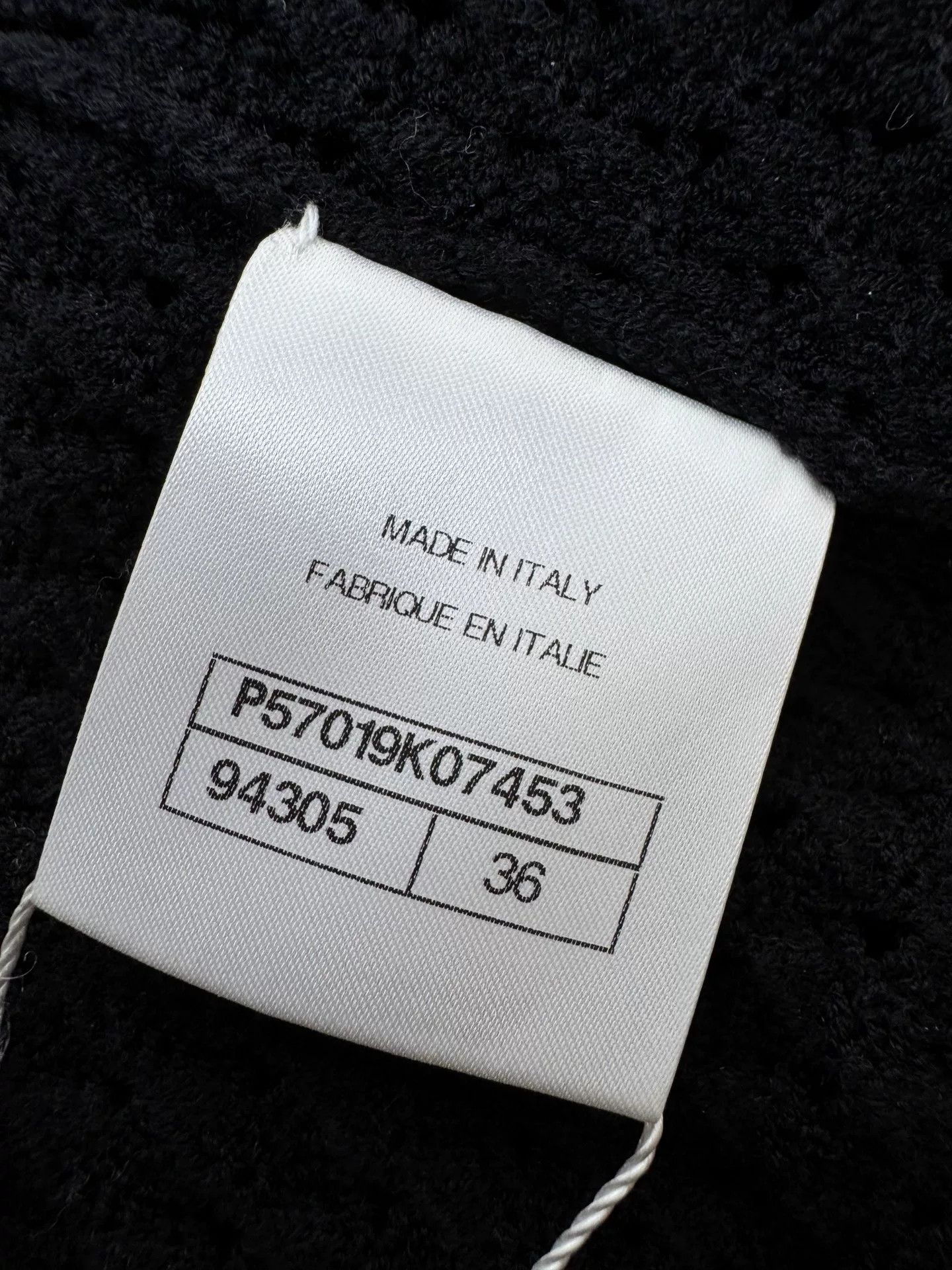 Chanel Chanel 17A Black Knit Dress Size US M / EU 48-50 / 2 - 5 Thumbnail