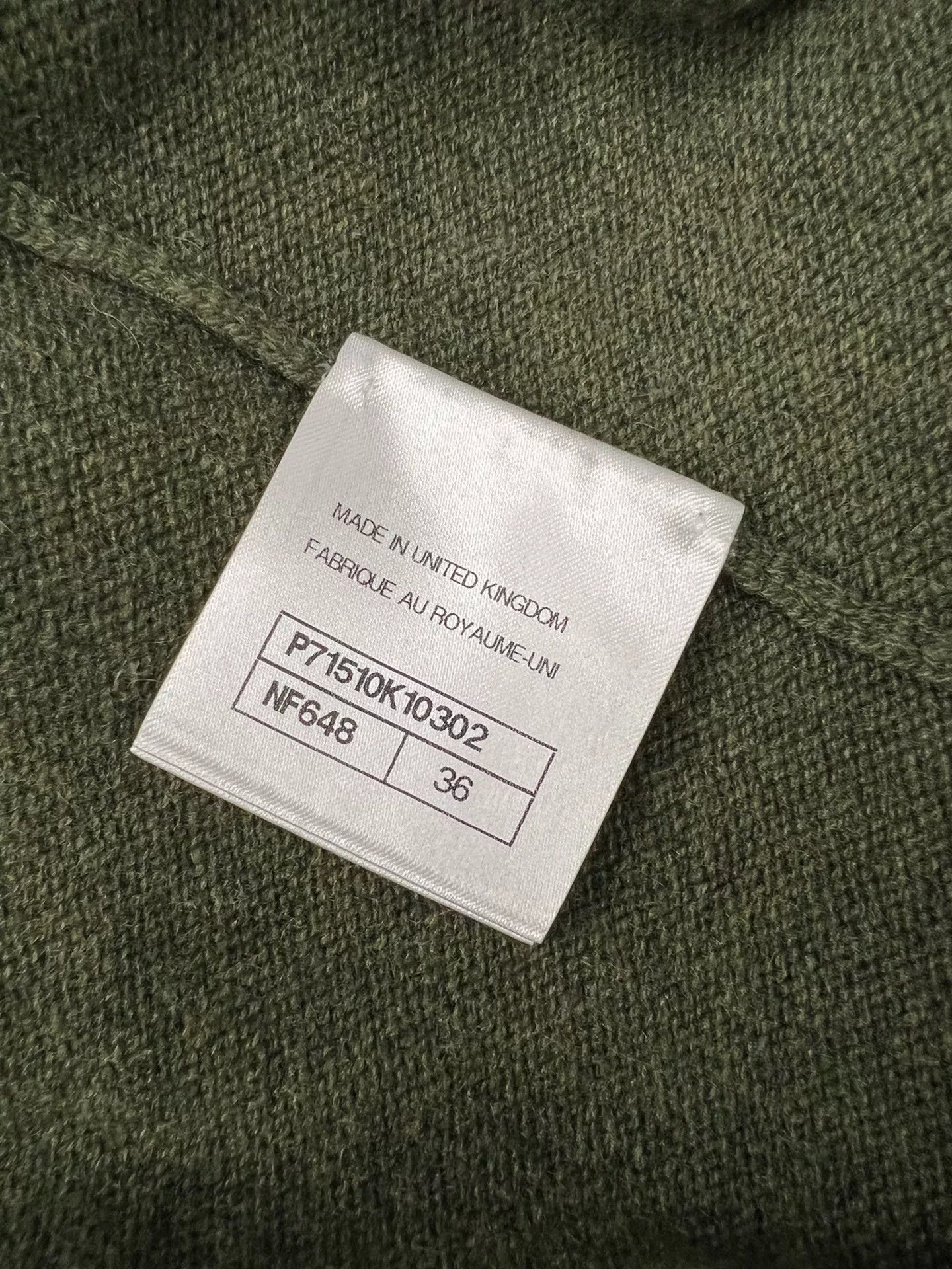 Chanel Chanel Green Long Cashmere Cardigan Size US S / EU 44-46 / 1 - 5 Thumbnail