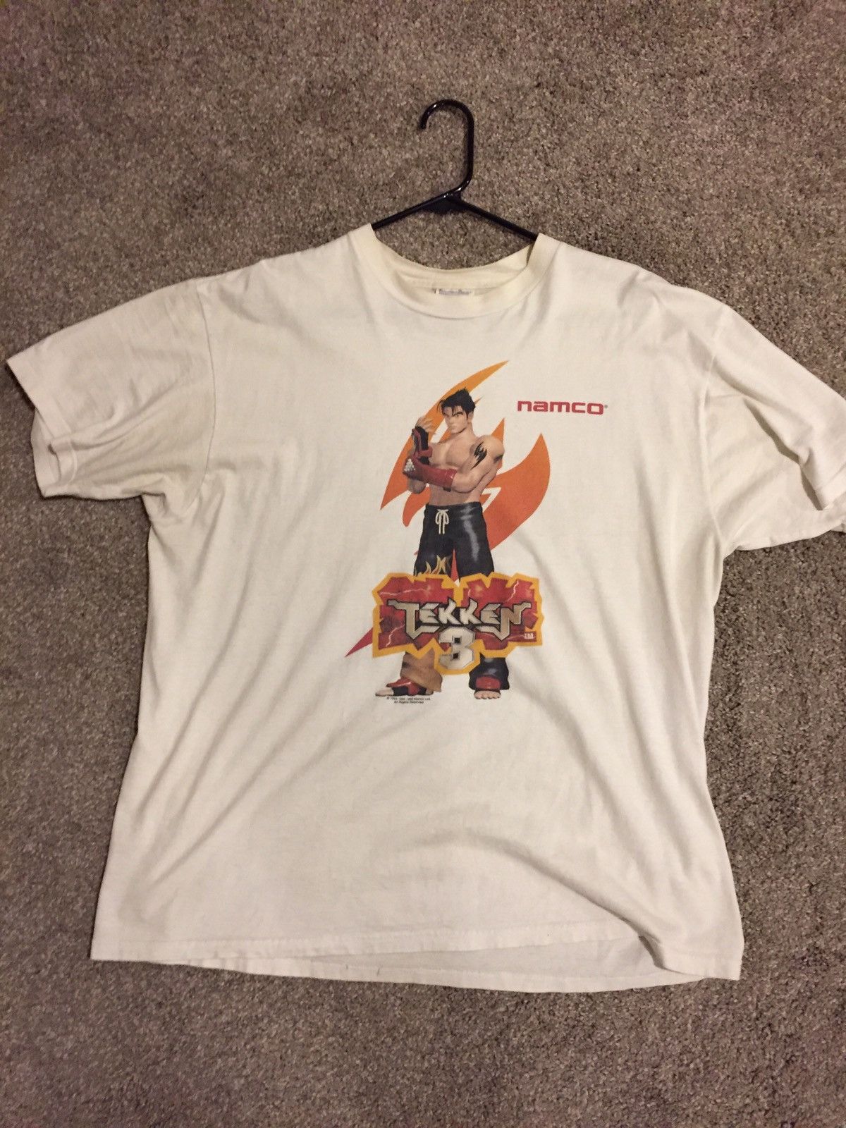 Vintage 90s Tekken 3 Namco Playstation Promo Shirt