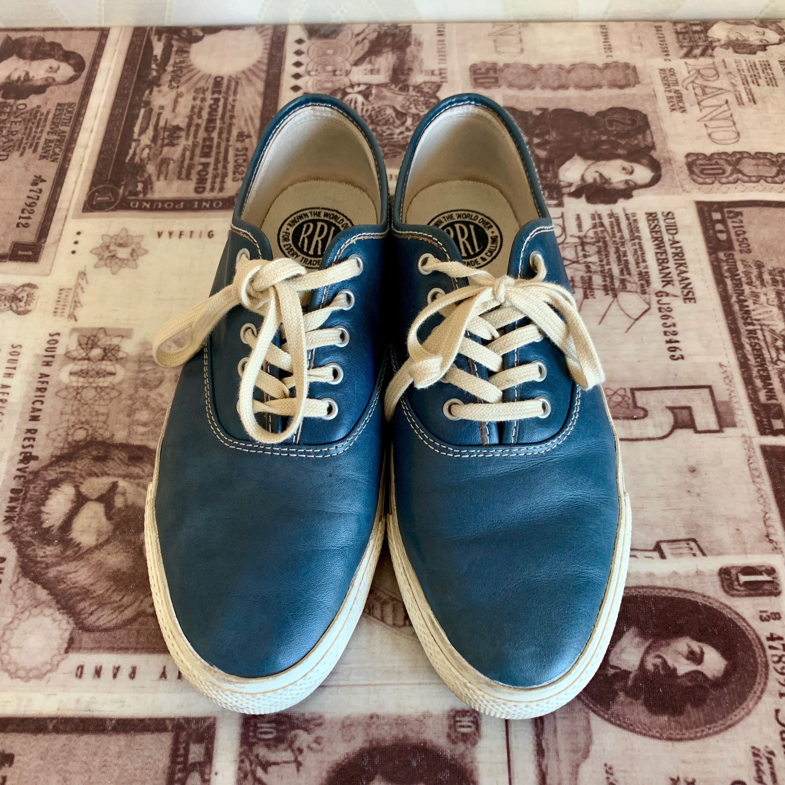 RRL Ralph Lauren RRL New Norfolk Leather Sneaker w/ E Receipt | Grailed