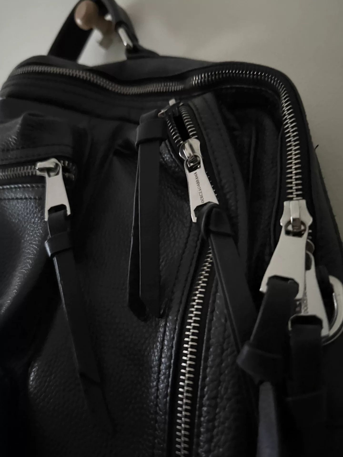 Dolce & Gabbana Dolce Gabbana Multi-Zipper Backpack Size ONE SIZE - 4 Thumbnail