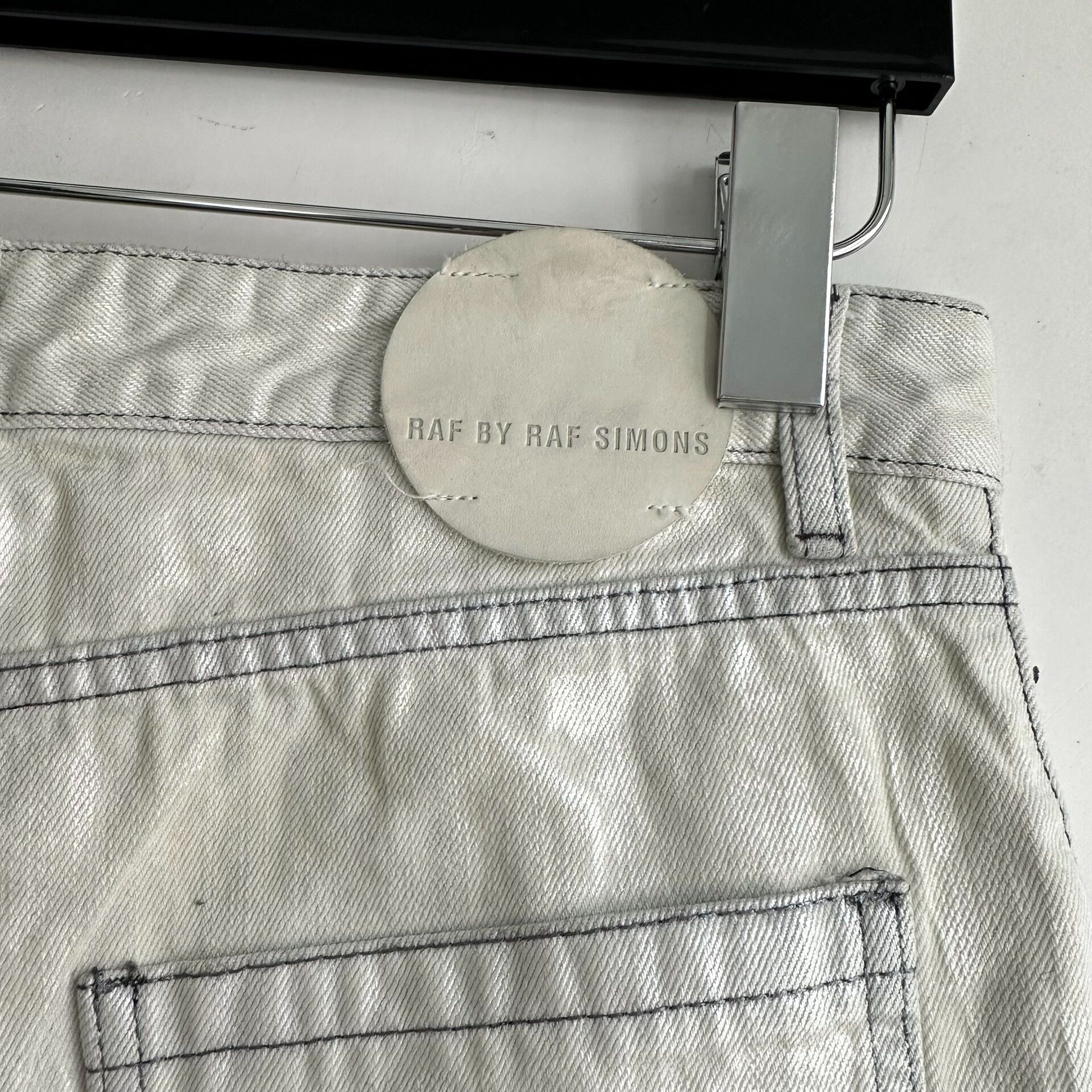 Raf by Raf Simons raf simons 07ss brush denim pants size 30 Size US 30 / EU 46 - 3 Thumbnail
