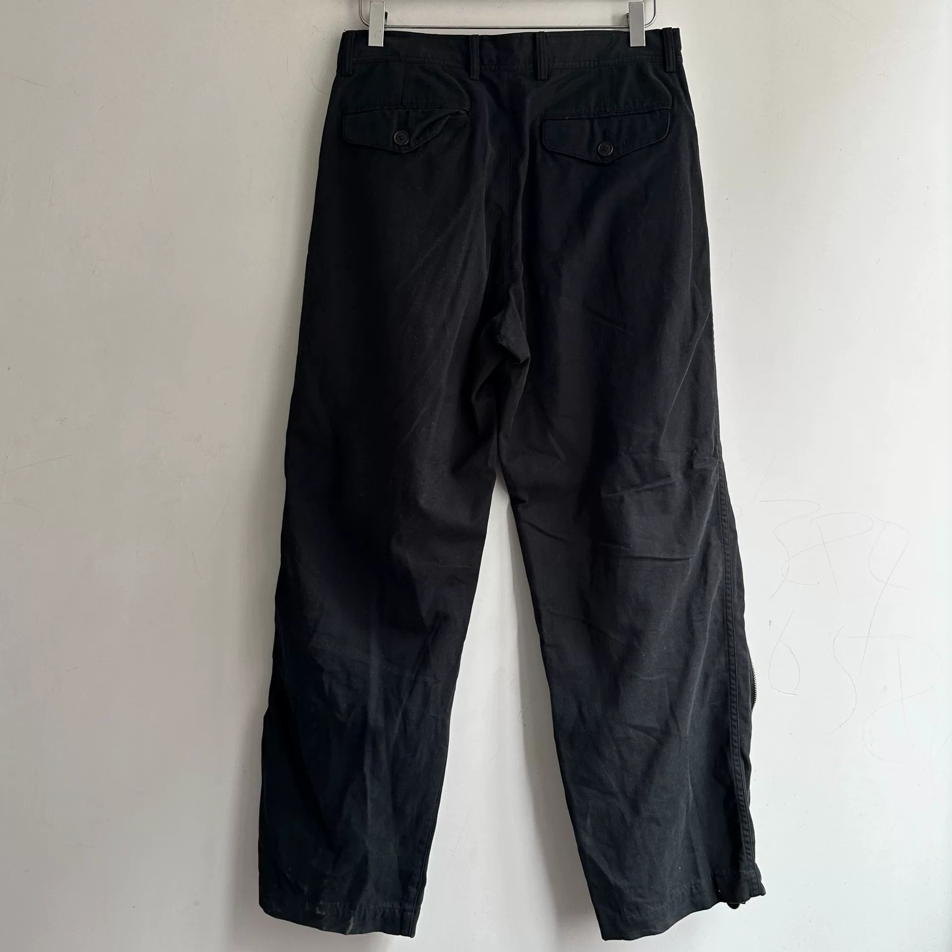 Issey Miyake issey miyake rare zip-up black pants Size US 32 / EU 48 - 3 Thumbnail