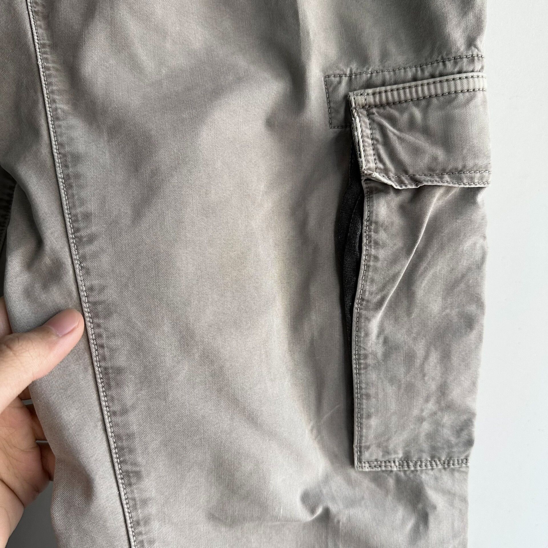 Stone Island vintage stone island gray cargo pants Size US 30 / EU 46 - 3 Thumbnail