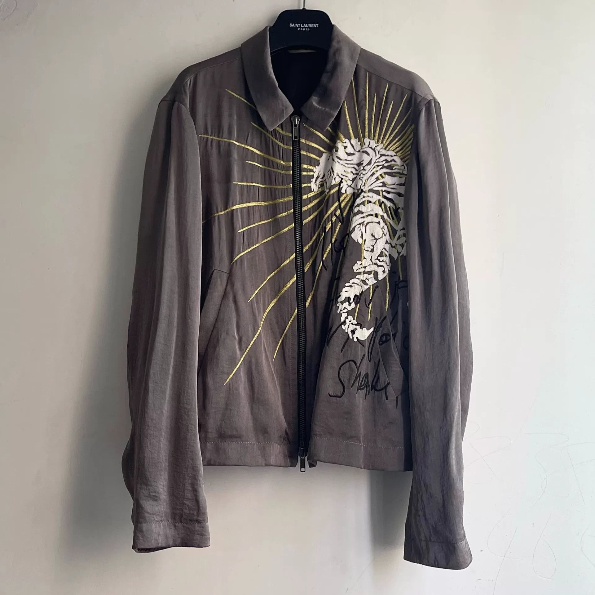 Haider Ackermann haider ackermann silk embroidered jacket size L Size L / US 10 / IT 46 - 2 Thumbnail