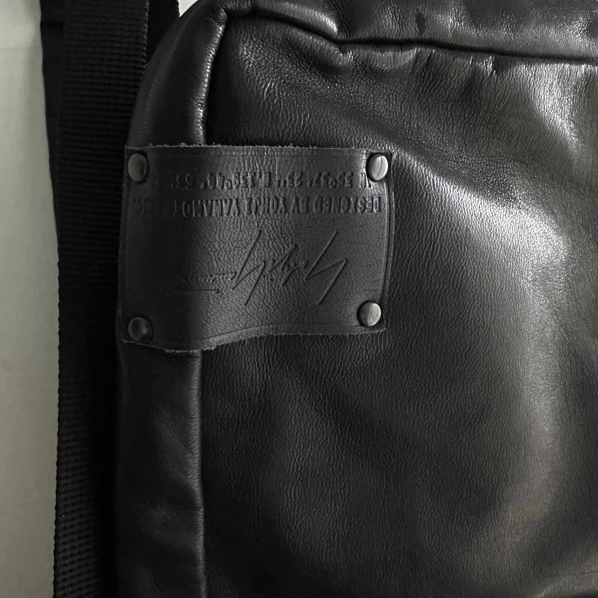 Yohji Yamamoto multifunctional black bag by yohji yamamoto Size ONE SIZE - 3 Thumbnail