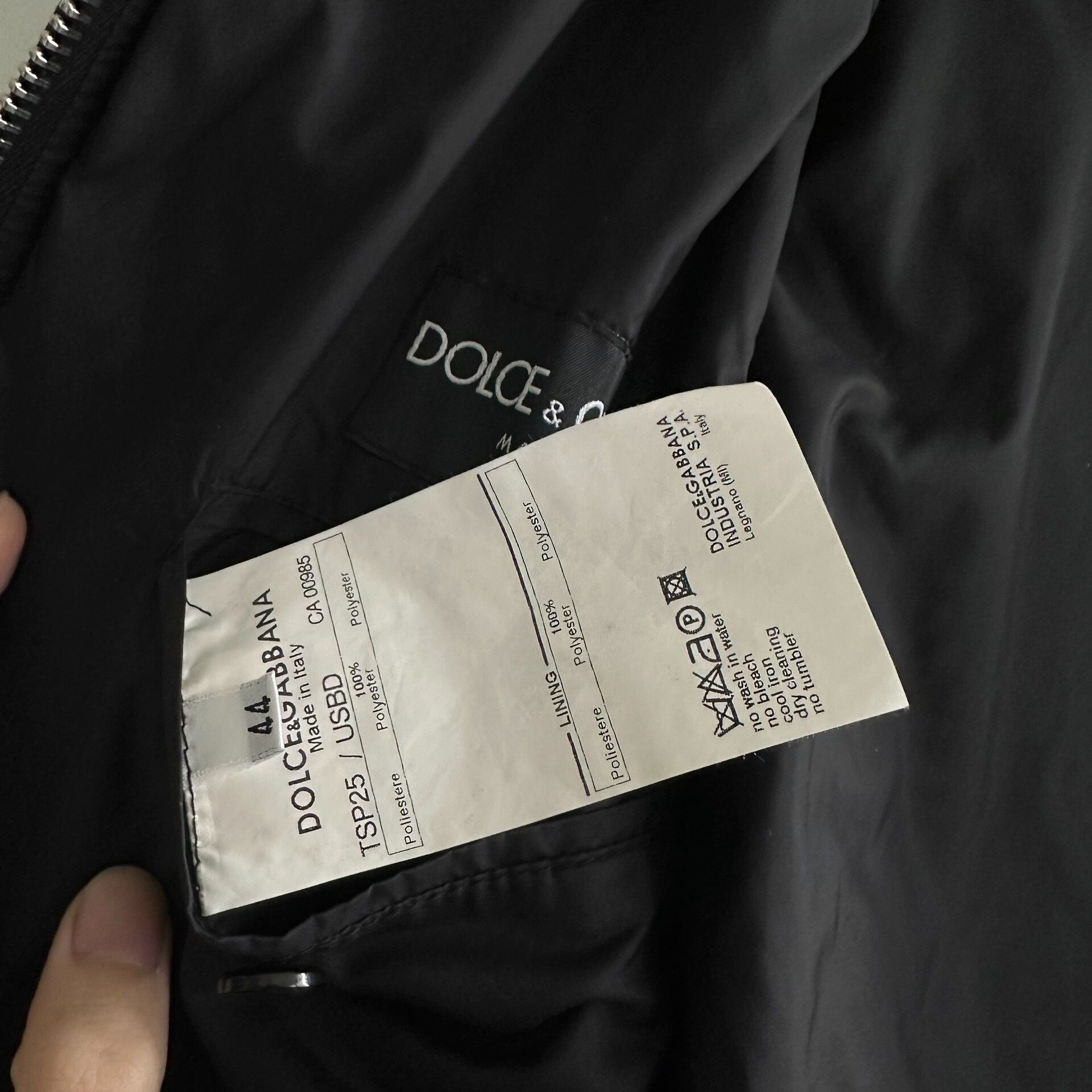 Dolce & Gabbana dolce gabbana detachable zip jacket size 44 Size US L / EU 52-54 / 3 - 3 Thumbnail