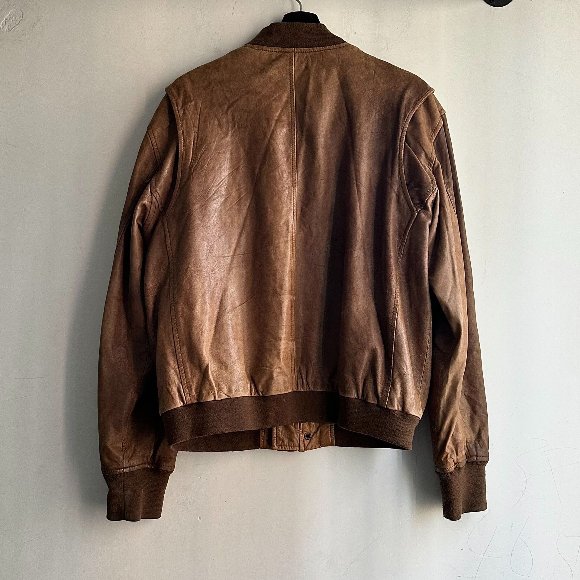 Katharine Hamnett London vintage katharine hamnett leather jacket Size US XL / EU 56 / 4 - 2 Thumbnail