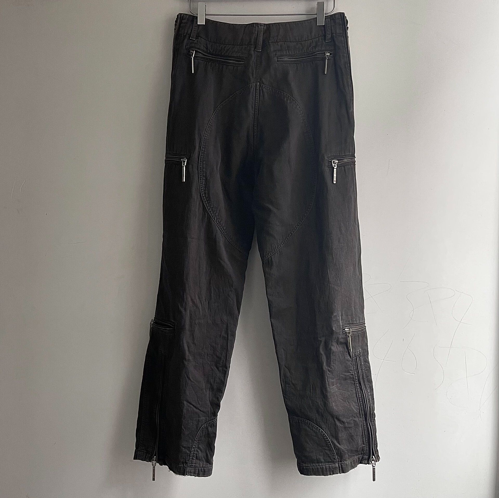 RIPVANWINKLE heavy-duty zippered pants by rip van winkle Size US 26 / EU 42 - 2 Thumbnail