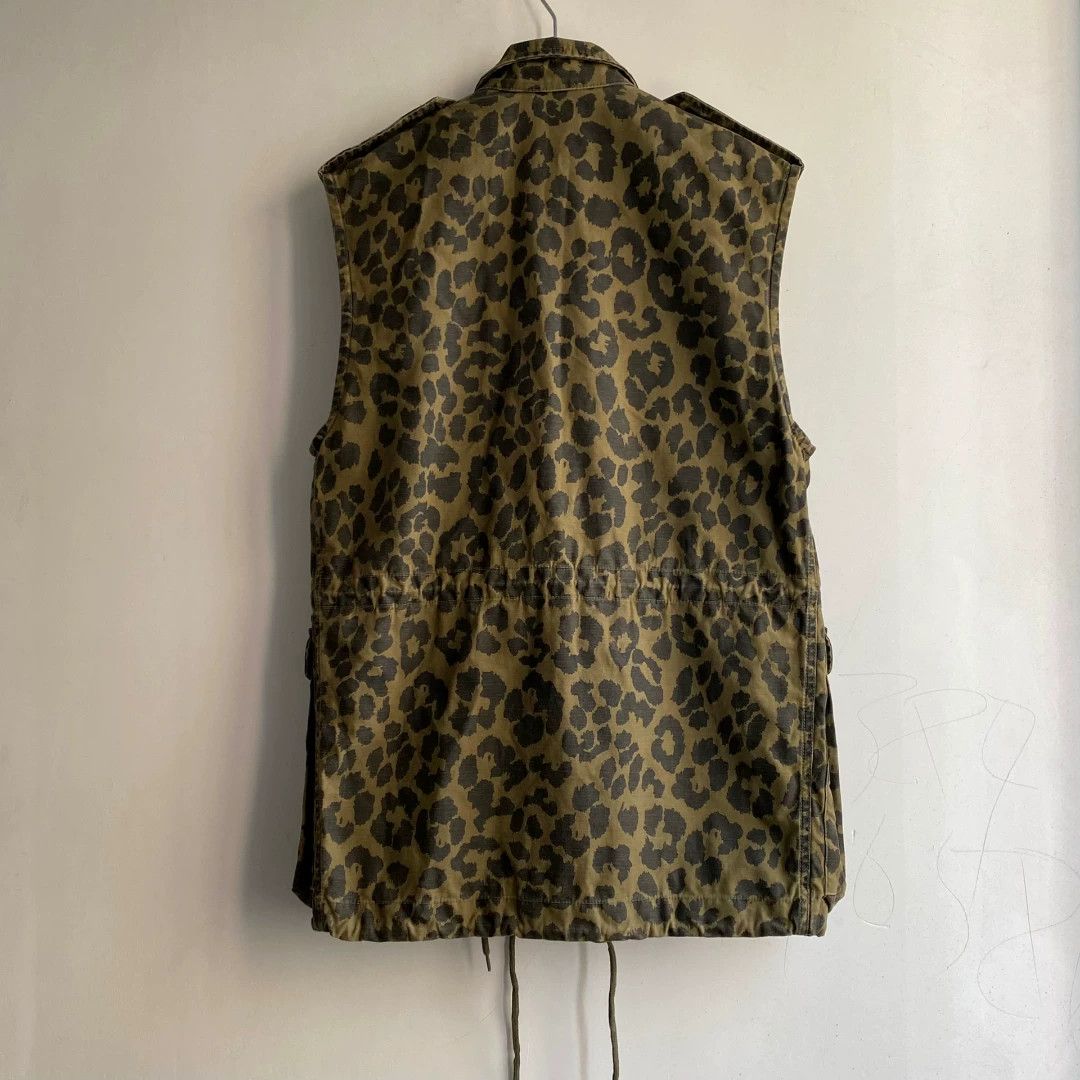 Saint Laurent Paris saint laurent leopard print utility vest Size US M / EU 48-50 / 2 - 2 Thumbnail