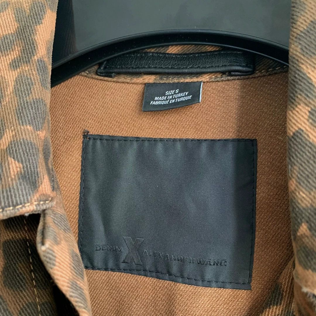 Alexander Wang alexander wang leopard print denim jacket Size US S / EU 44-46 / 1 - 3 Thumbnail