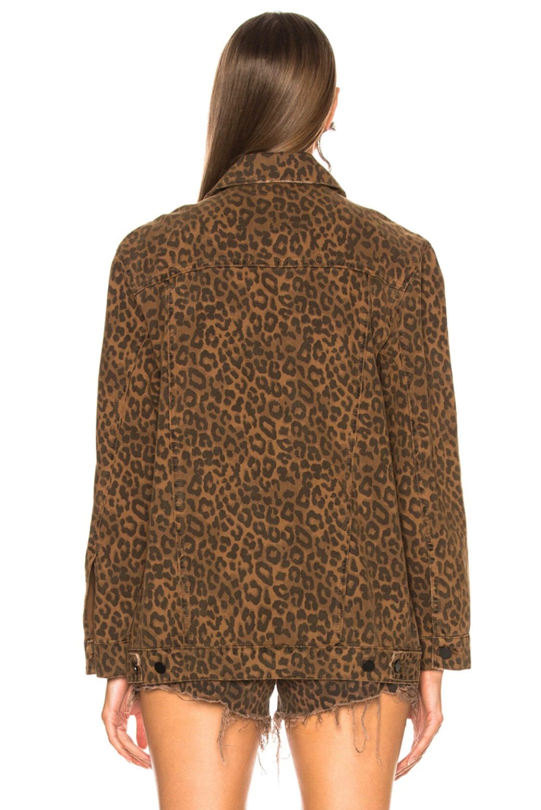 Alexander Wang alexander wang leopard print denim jacket Size US S / EU 44-46 / 1 - 6 Thumbnail