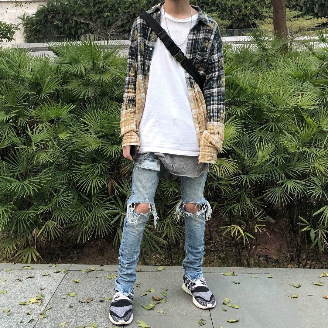 Faith Connexion faith connexion crinkled gradient shirt Size M / US 6-8 / IT 42-44 - 7 Thumbnail