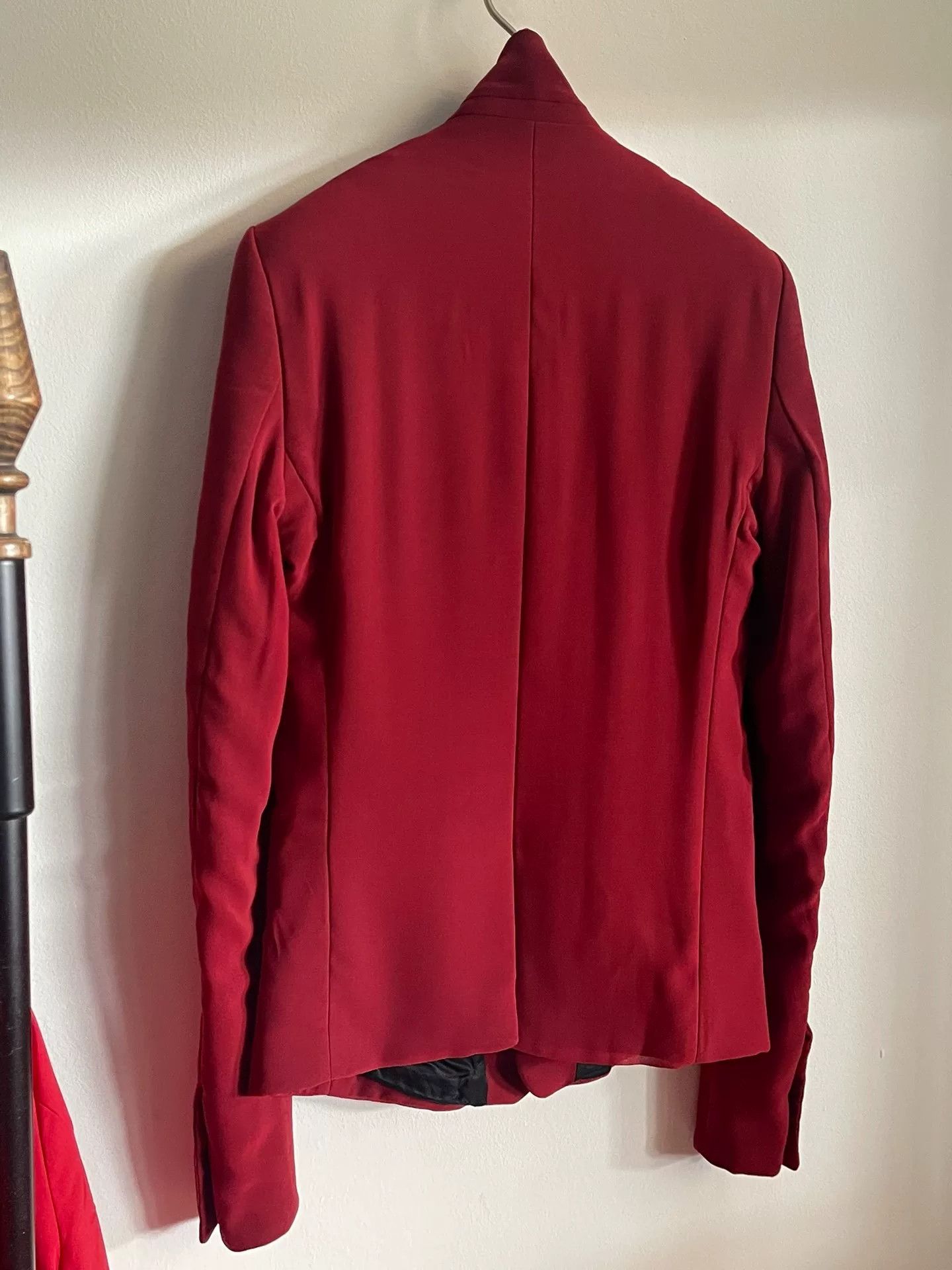 Ann Demeulemeester ann demeulemeester red suit jacket Size US XXS / EU 40 - 5 Thumbnail