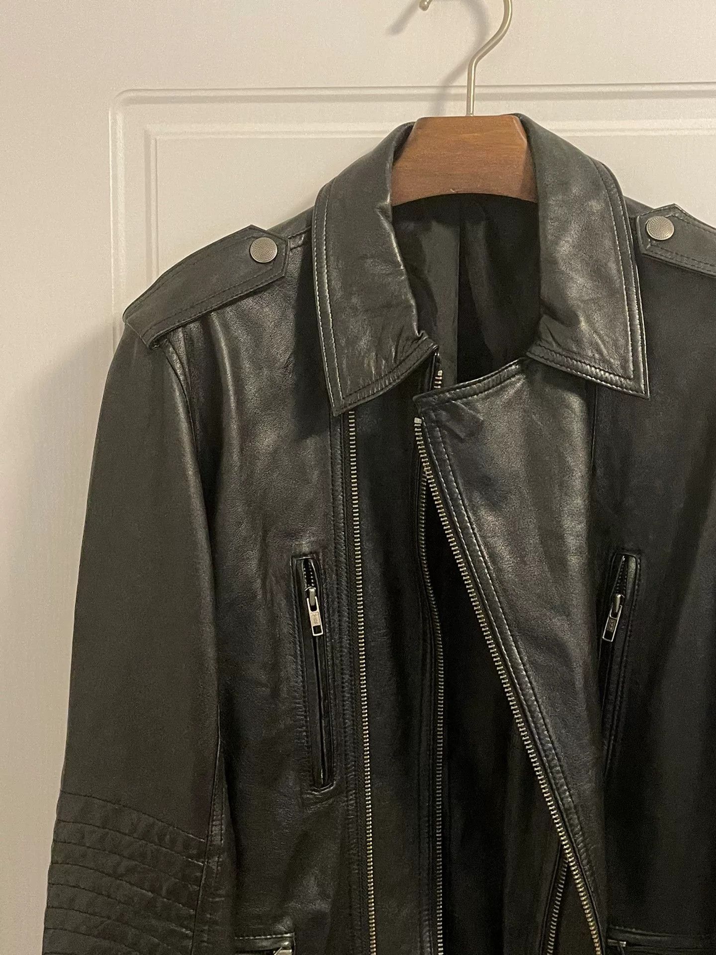 Jean Paul Gaultier jean paul gaultier leather biker jacket Size US XXL / EU 58 / 5 - 2 Thumbnail