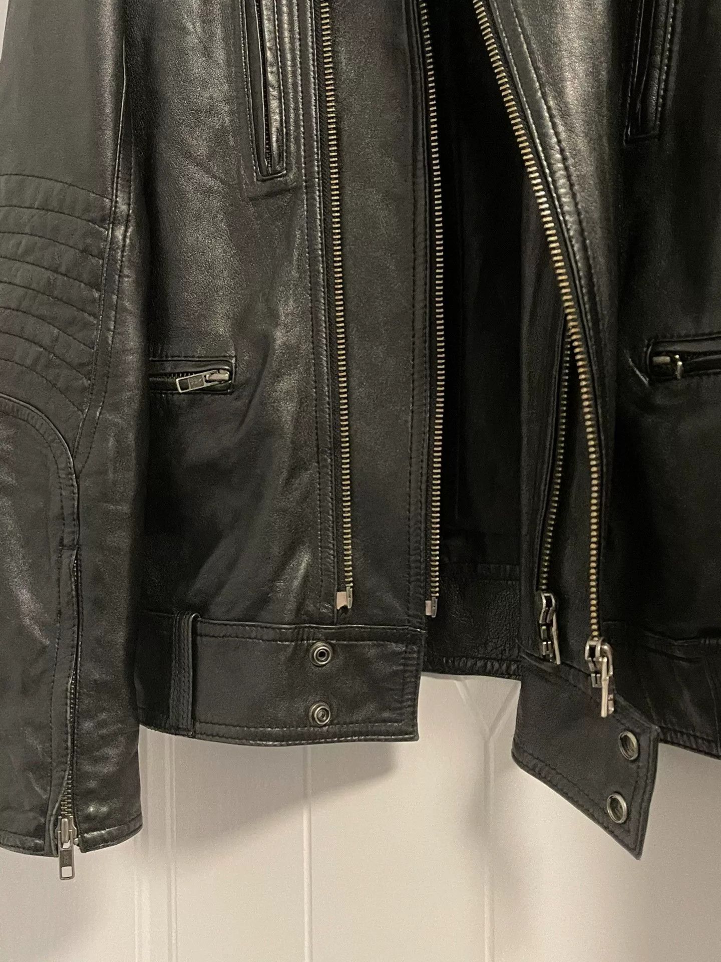 Jean Paul Gaultier jean paul gaultier leather biker jacket Size US XXL / EU 58 / 5 - 5 Thumbnail