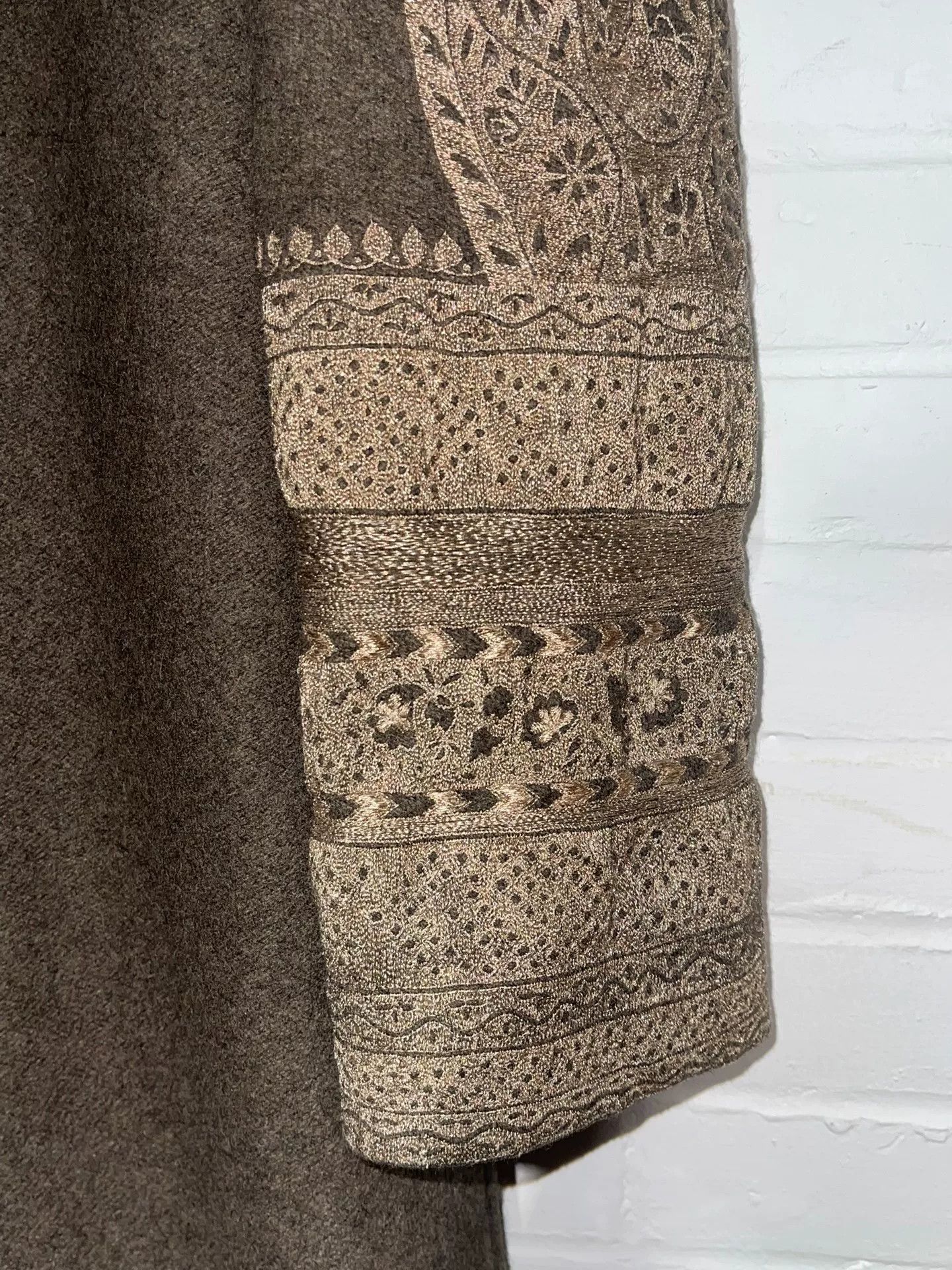 Dries Van Noten dries van noten wool coat with embroidery Size M / US 6-8 / IT 42-44 - 4 Thumbnail