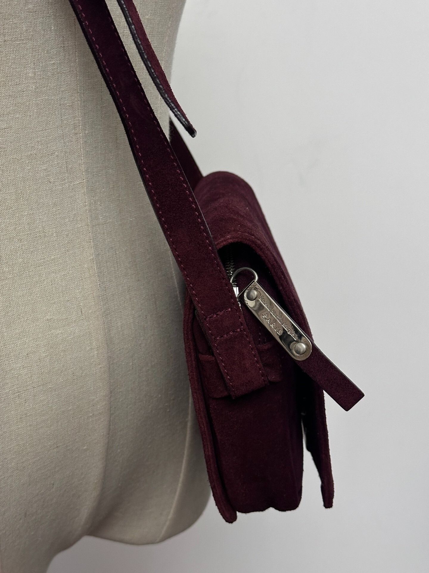 Maison Margiela Maison Martin Margiela Red Suede Crossbody Bag Size ONE SIZE - 9 Thumbnail