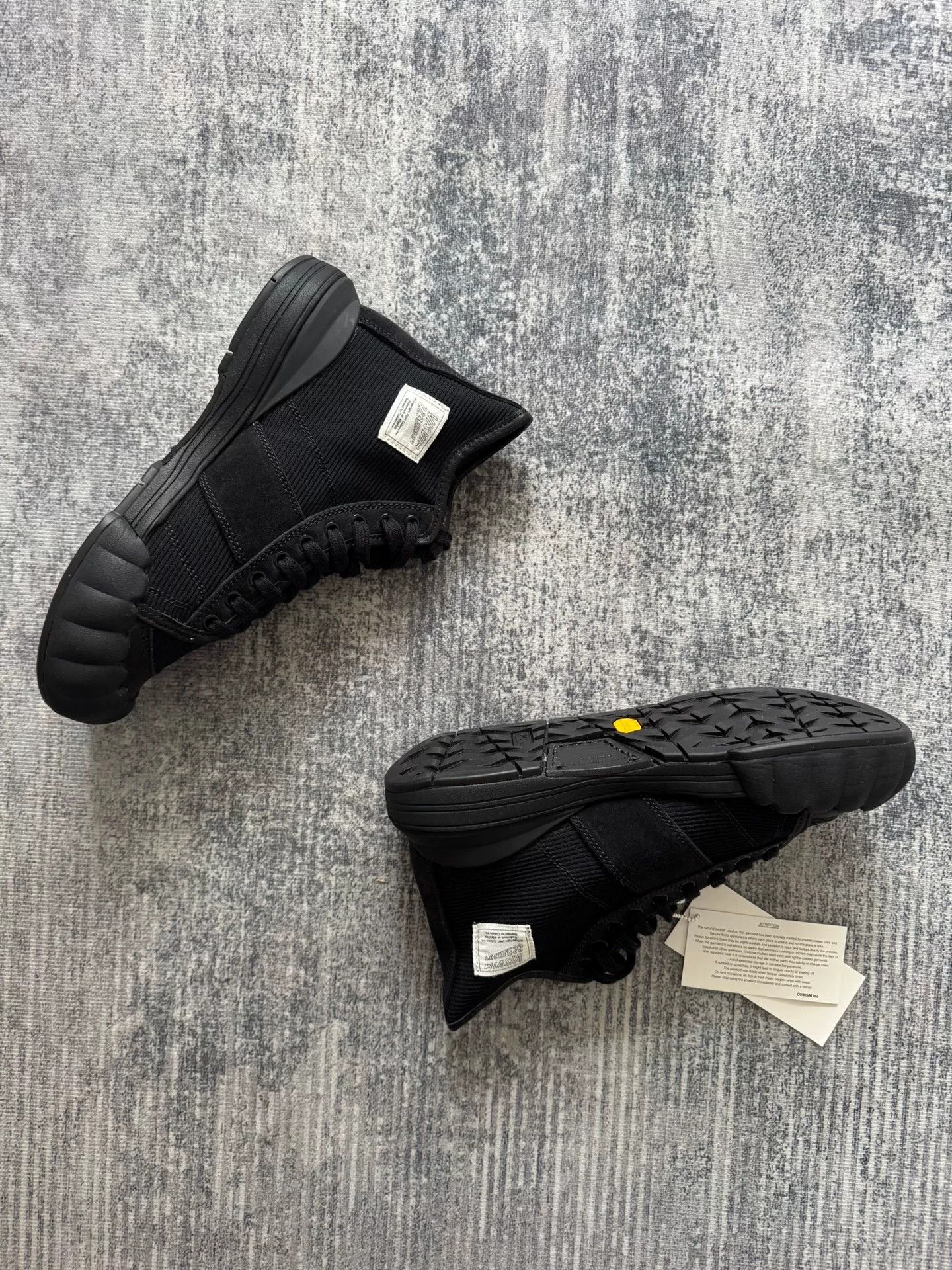 Visvim visvim lanier hi black sports shoes Size US 8 / EU 41 - 5 Thumbnail