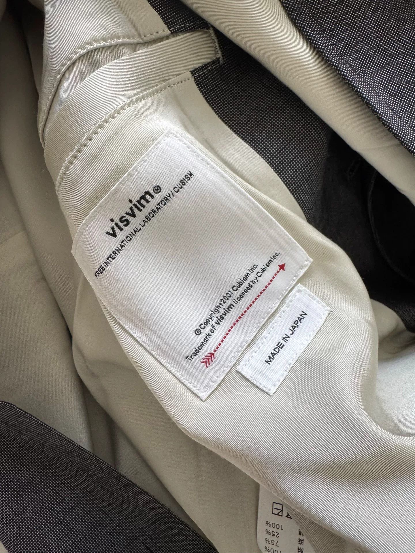 Visvim visvim bowen blazer in navy gray hue Size US M / EU 48-50 / 2 - 2 Thumbnail