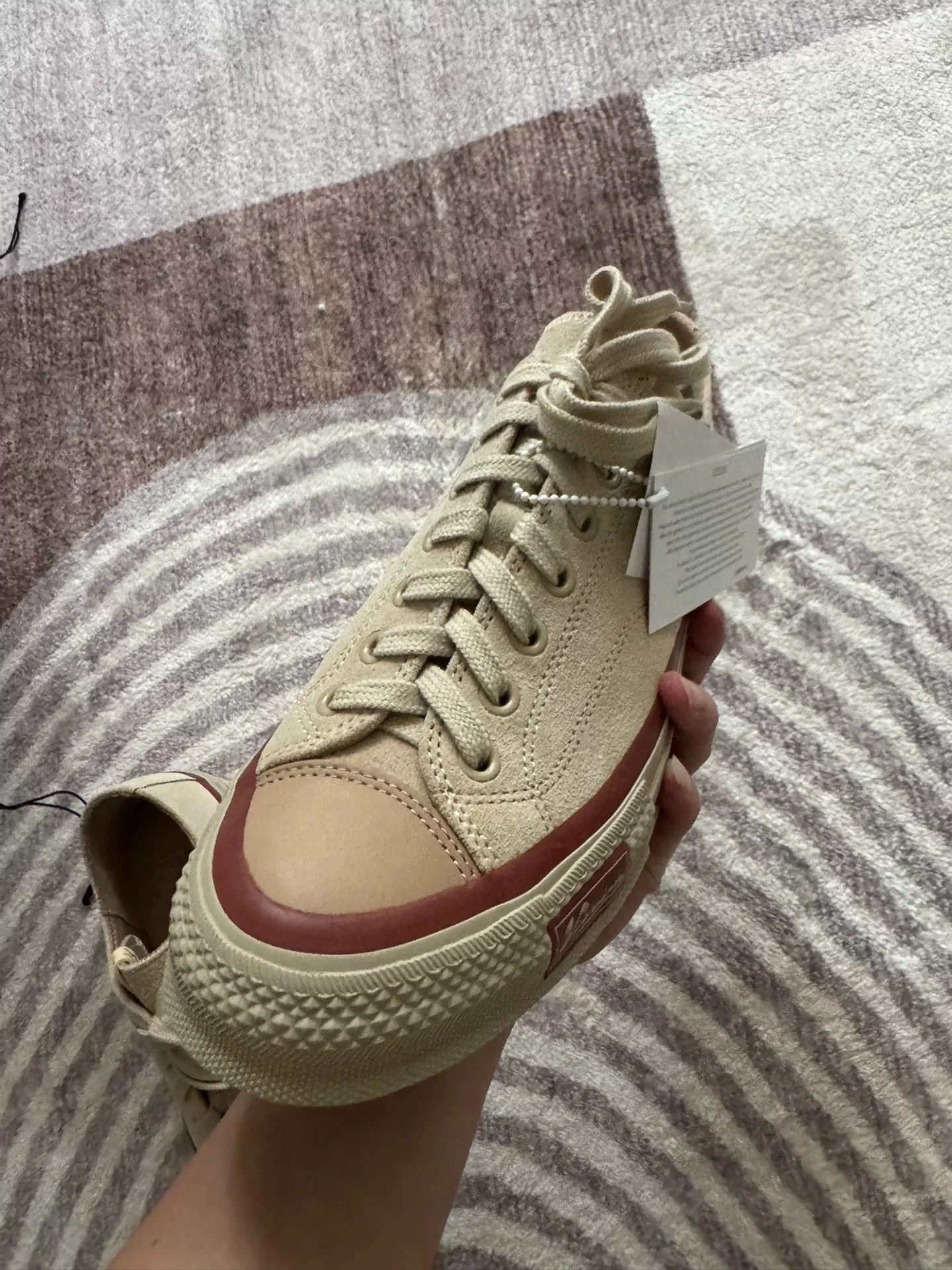 Visvim visvim skagway lo suede beige sneakers Size US 9.5 / EU 42-43 - 4 Thumbnail