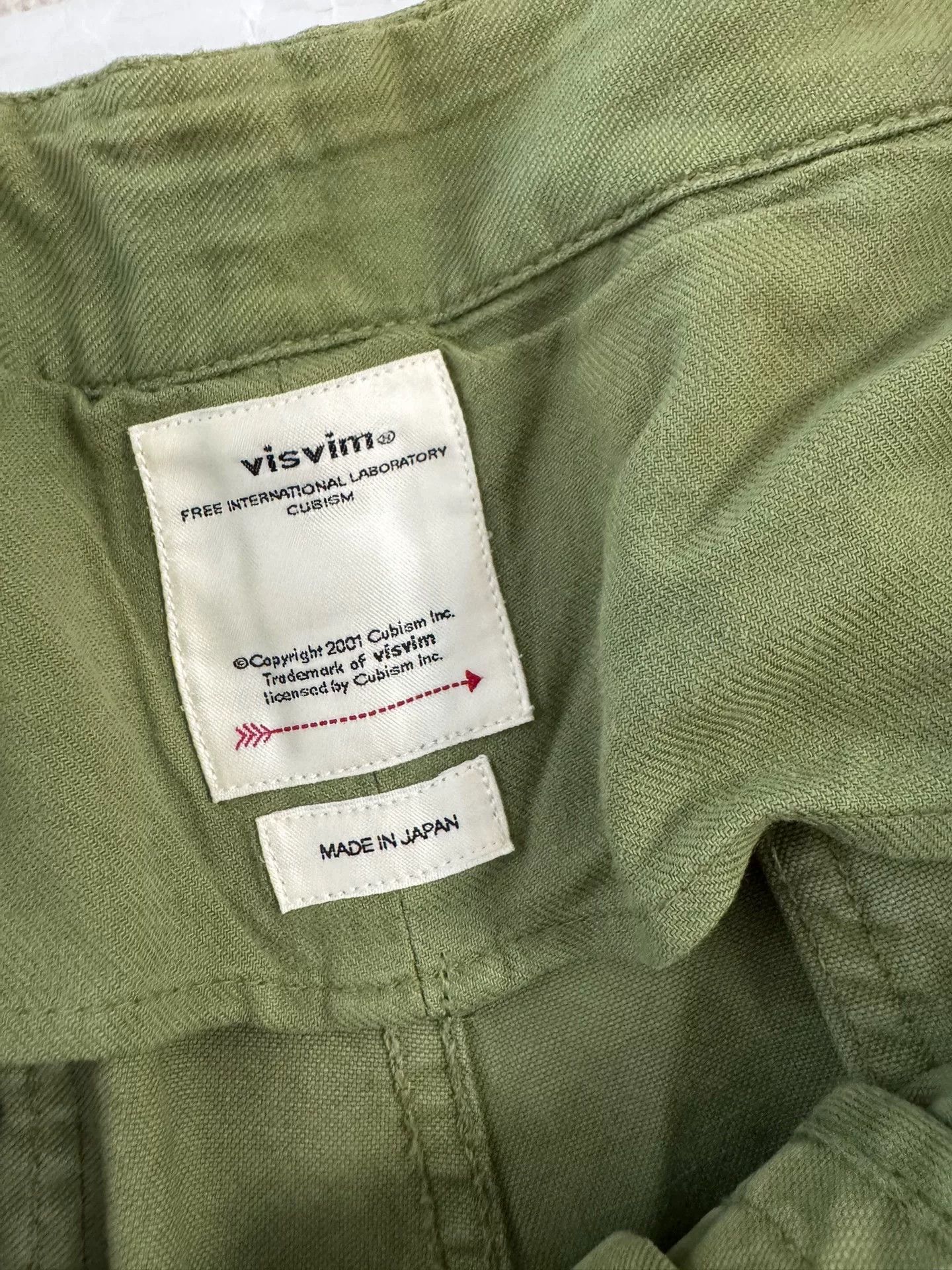 Visvim visvim gifford pants in distressed green Size US 32 / EU 48 - 6 Thumbnail