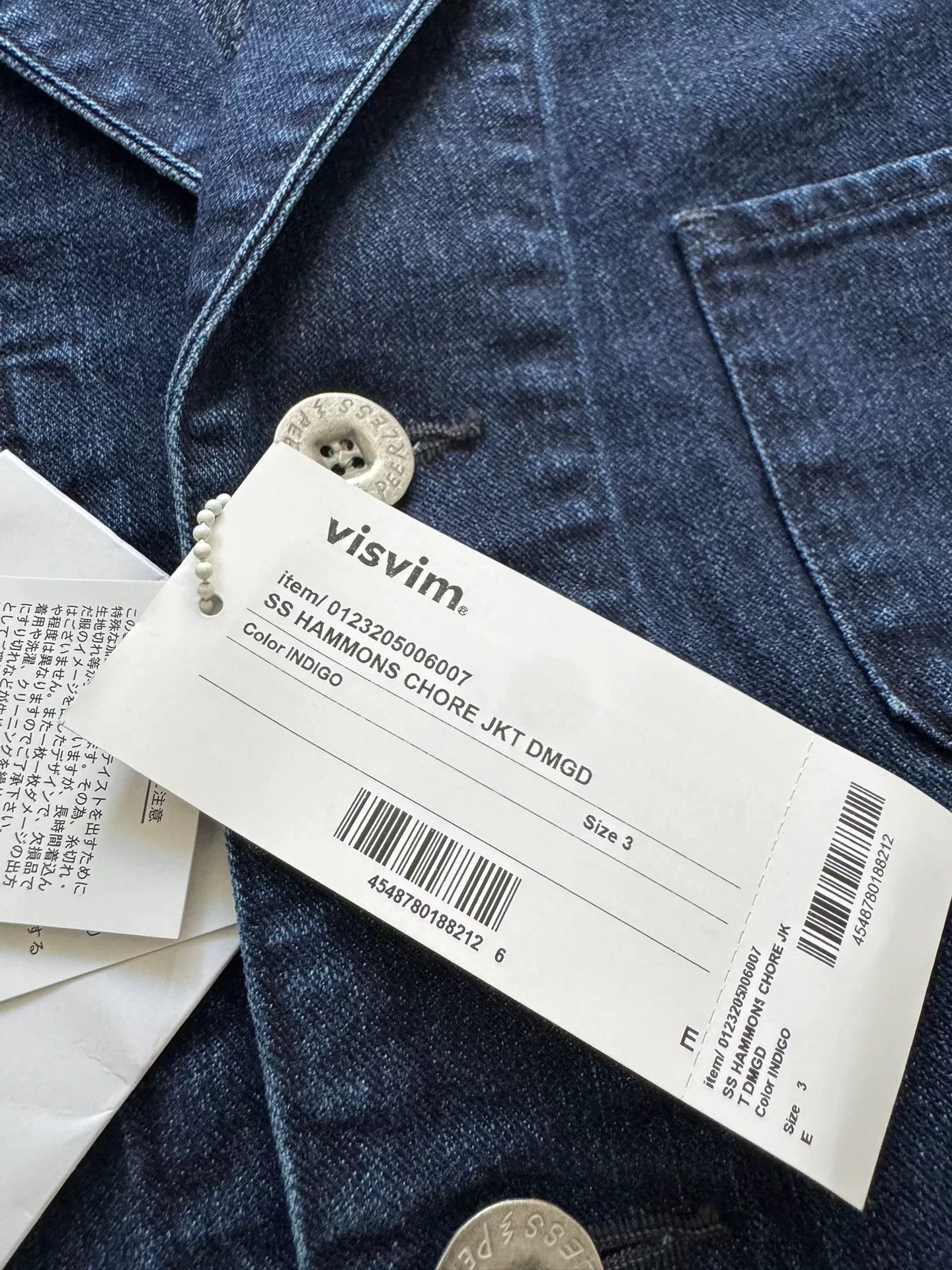 Visvim visvim 23aw ss hammons chore jacket Size US M / EU 48-50 / 2 - 3 Thumbnail