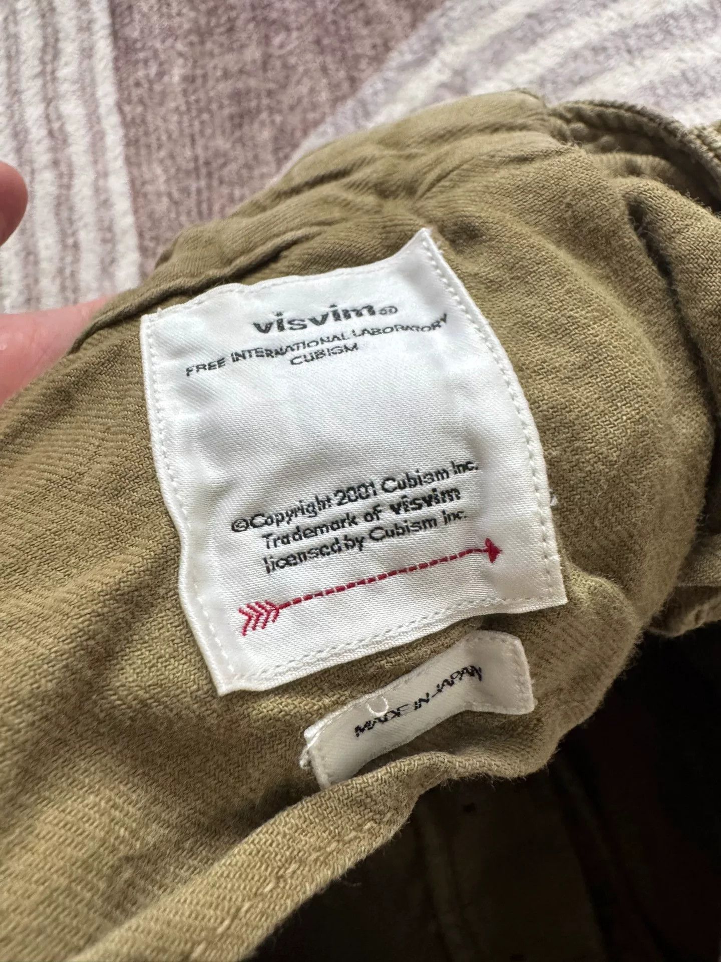 Visvim visvim 19aw veterans shorts khaki color Size US 32 / EU 48 - 2 Thumbnail