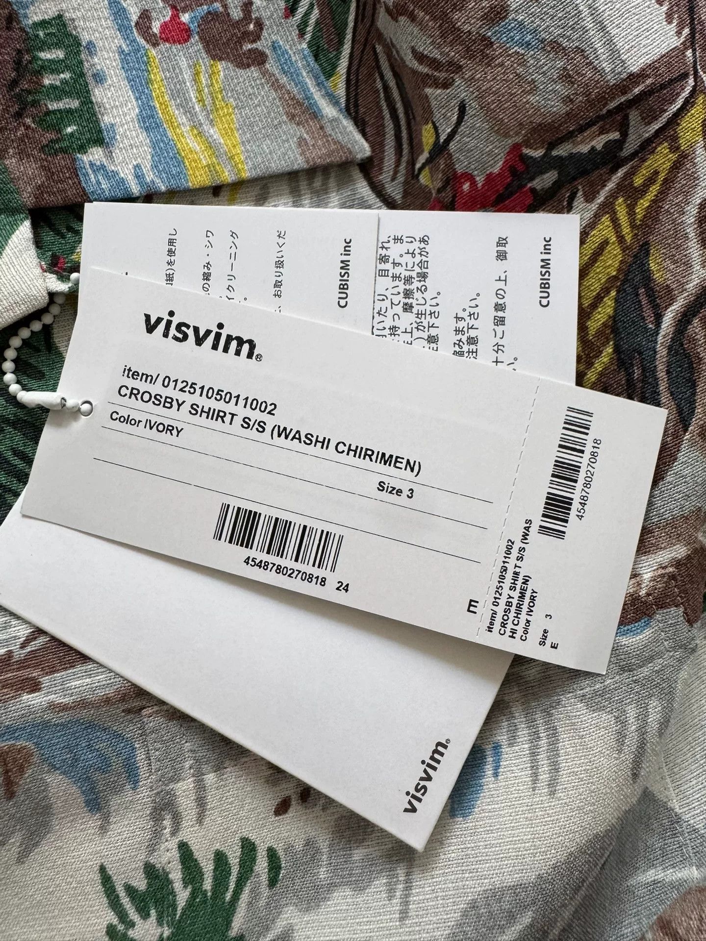 Visvim visvim crosby shirt short sleeve wash Size US M / EU 48-50 / 2 - 4 Thumbnail