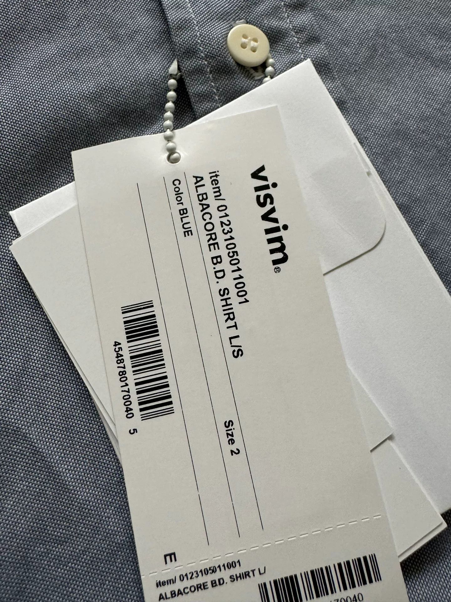 Visvim visvim albacore long sleeve button-up shirt Size US M / EU 48-50 / 2 - 2 Thumbnail