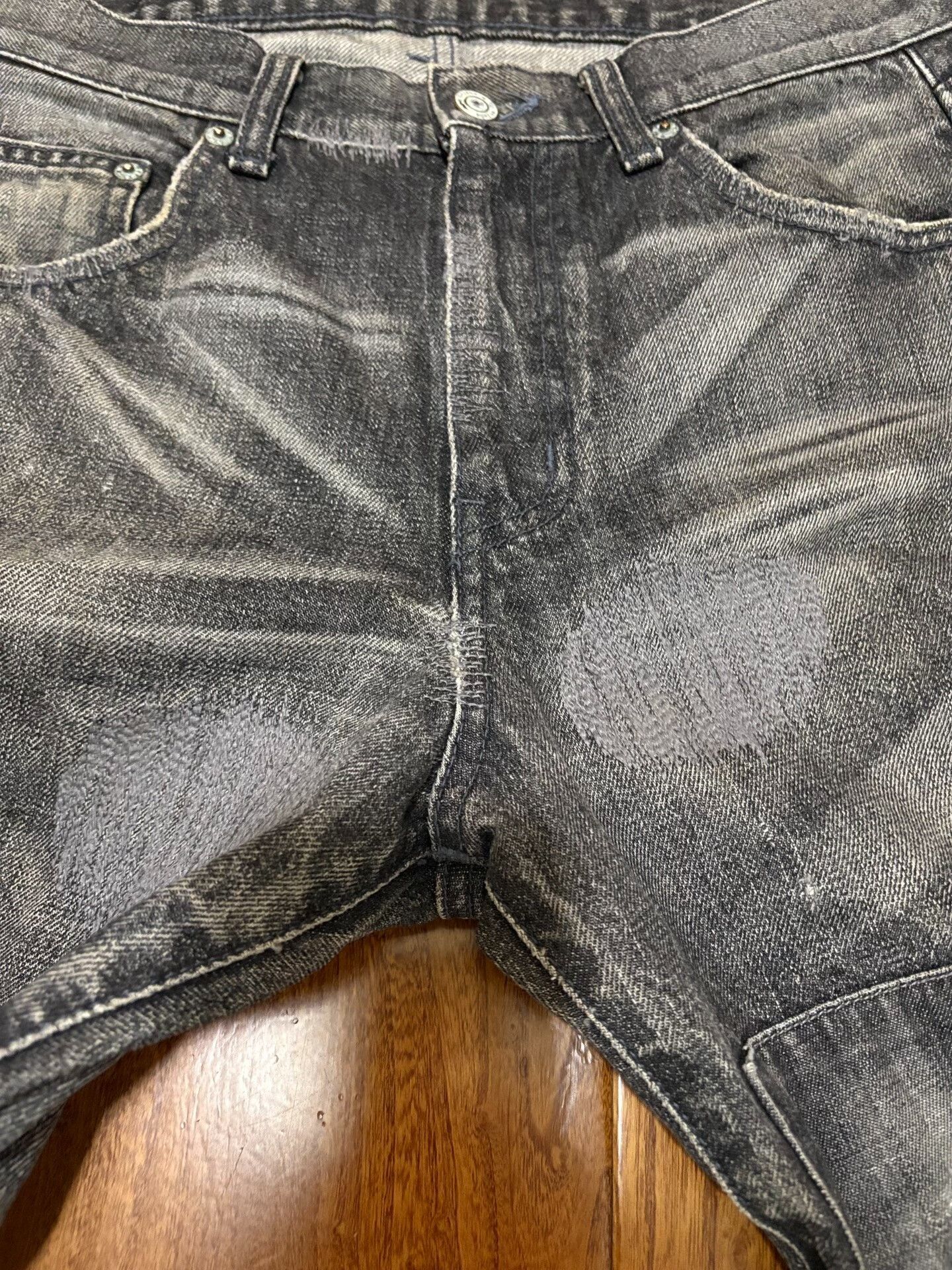 Neighborhood neighborhood savage basic distressed denim pants Size US 31 - 4 Thumbnail