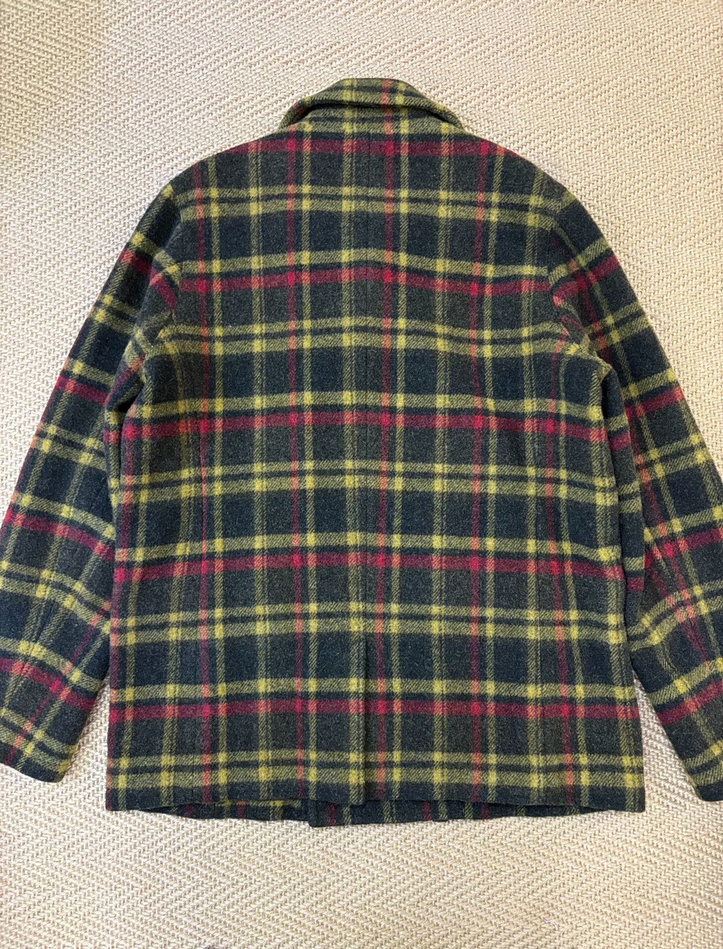 Bape bape check jacket with double-breasted style Size US XL / EU 56 / 4 - 2 Thumbnail