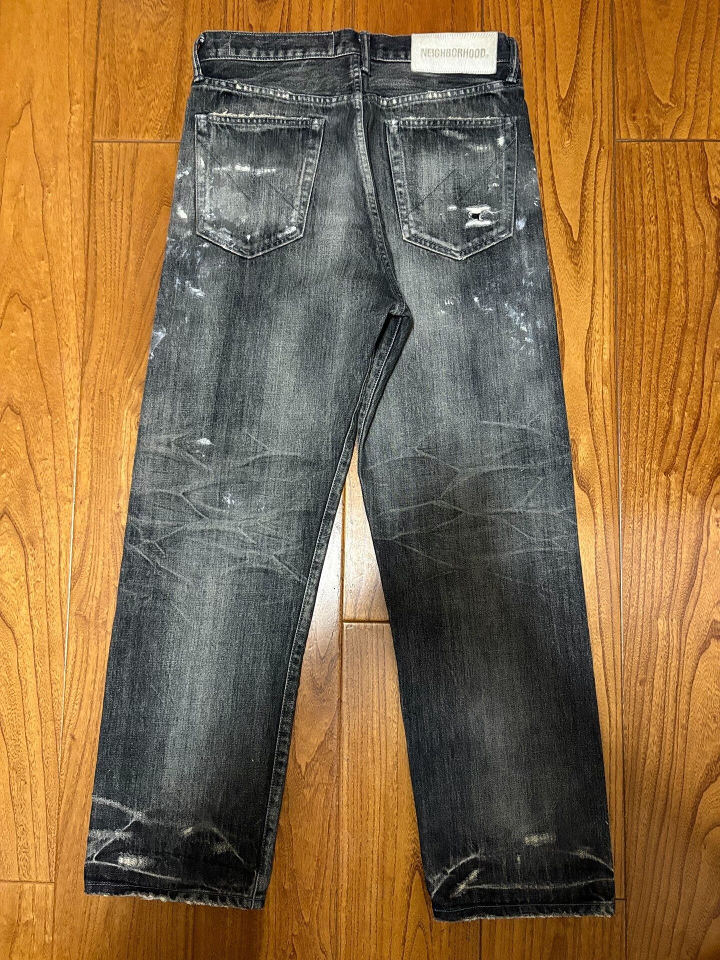 Neighborhood neighborhood scratch savage denim pants Size US 31 - 2 Thumbnail