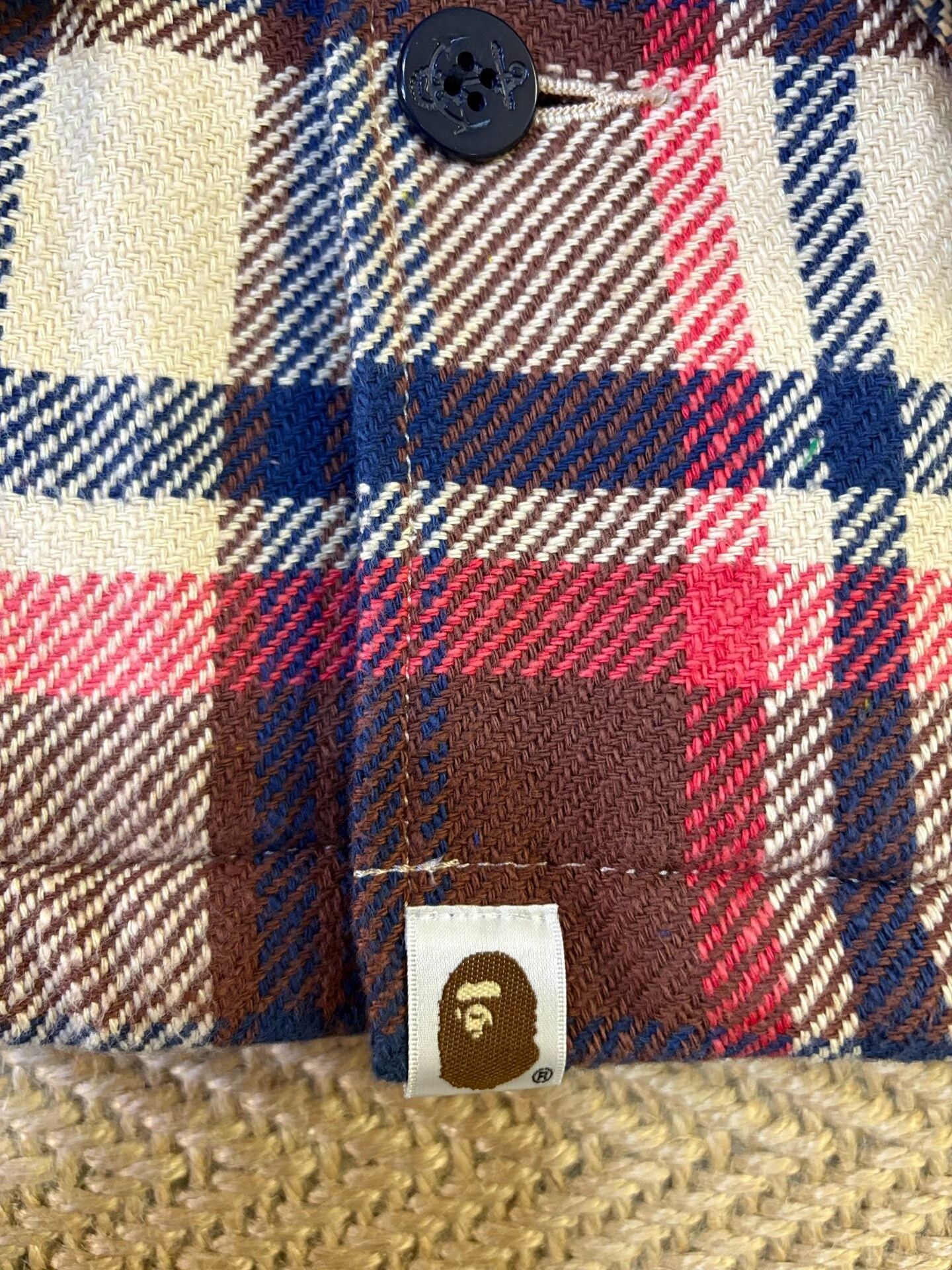 Bape BAPE Kimura Plaid Jacket Size S Size US S / EU 44-46 / 1 - 4 Thumbnail