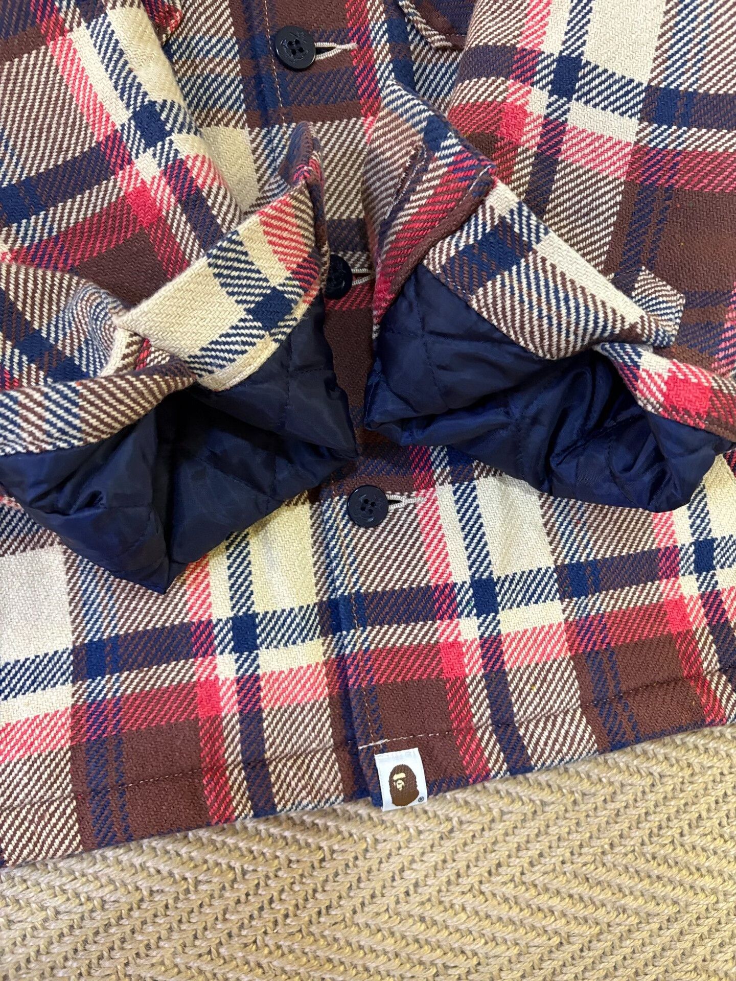 Bape BAPE Kimura Plaid Jacket Size S Size US S / EU 44-46 / 1 - 5 Thumbnail