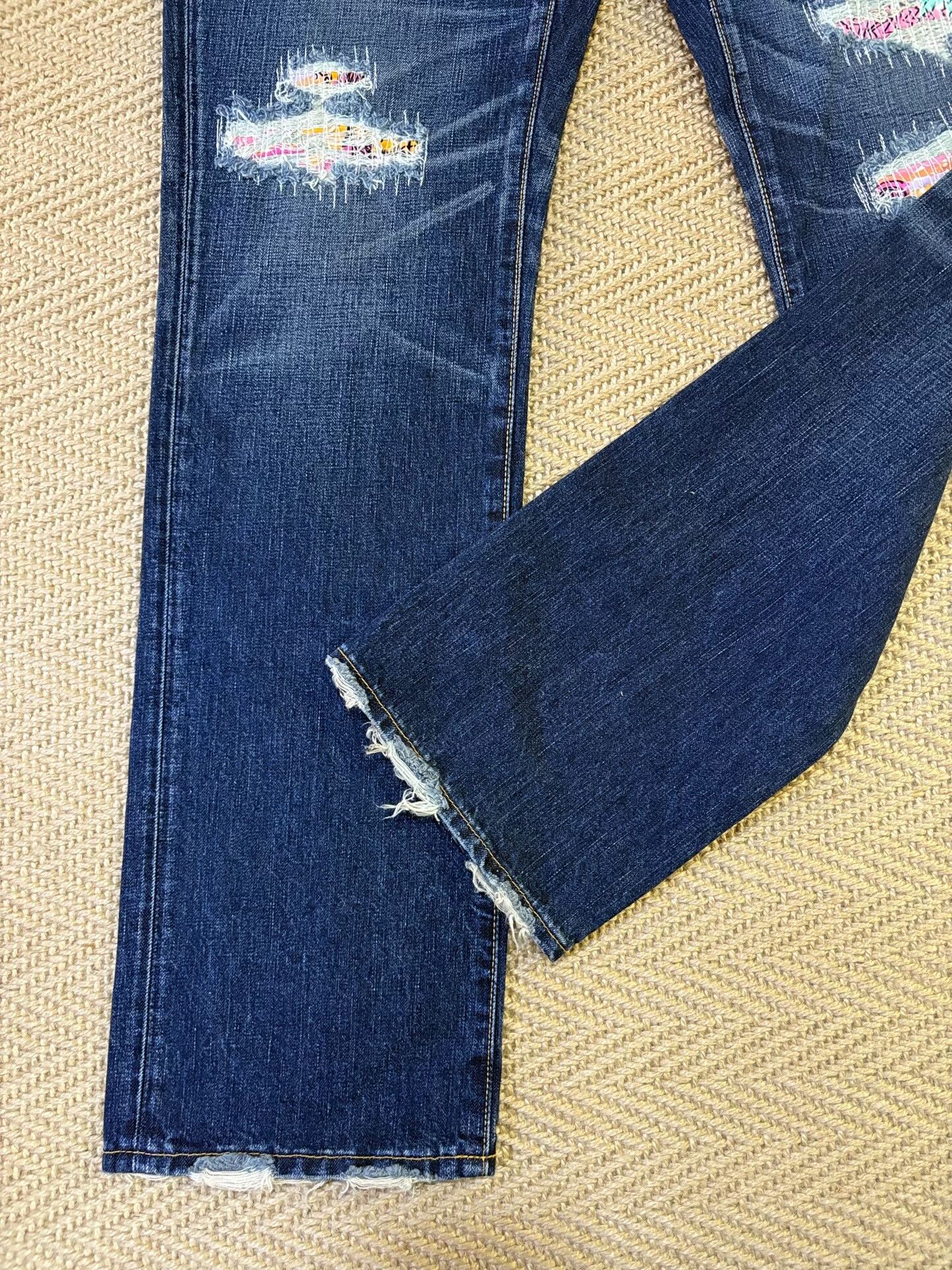Stussy levis x stussy crush 505 distressed jeans Size US 34 / EU 50 - 3 Thumbnail