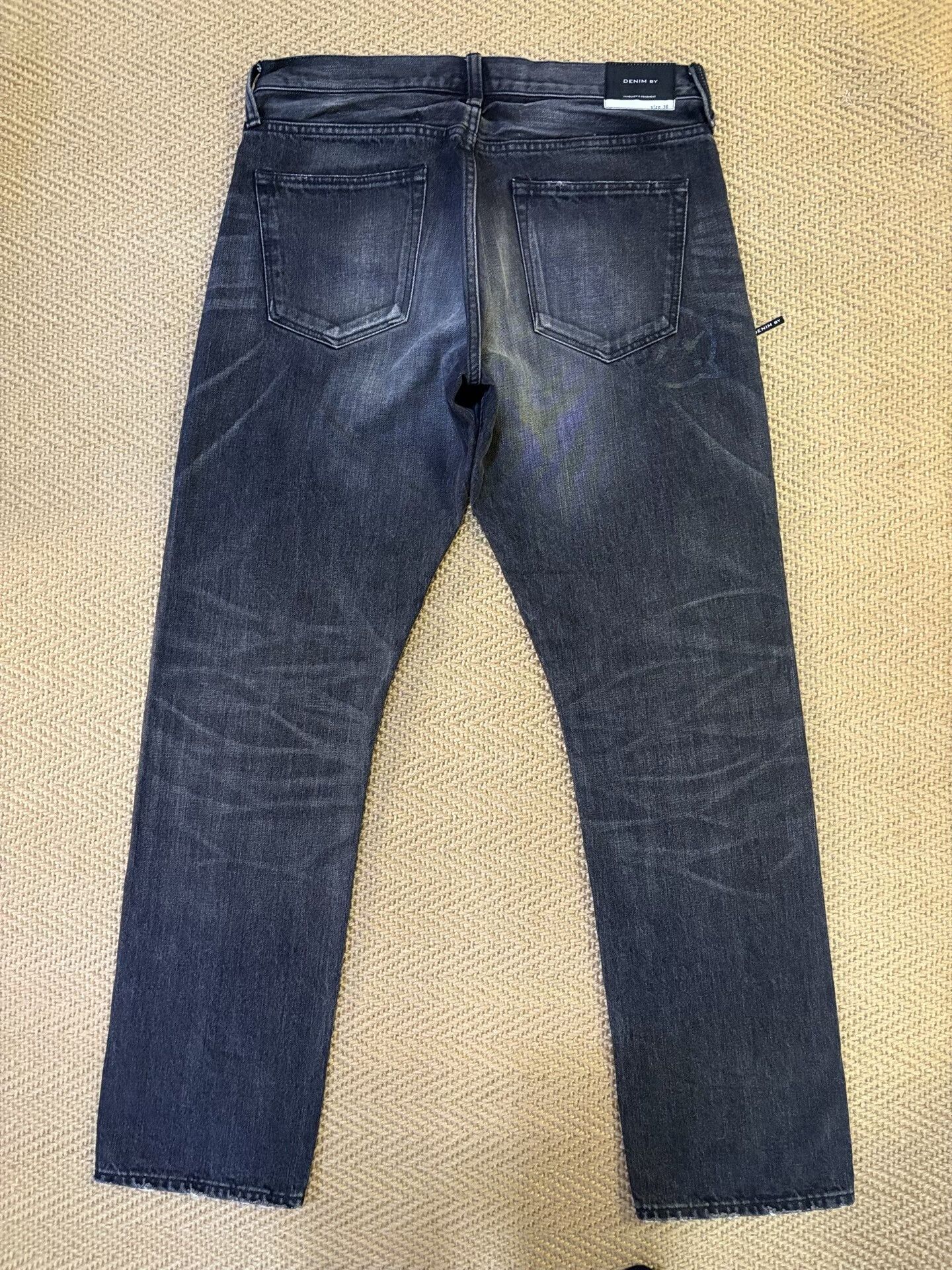 Vanquish denim by vanquish & fragment distressed jeans Size US 36 / EU 52 - 2 Thumbnail