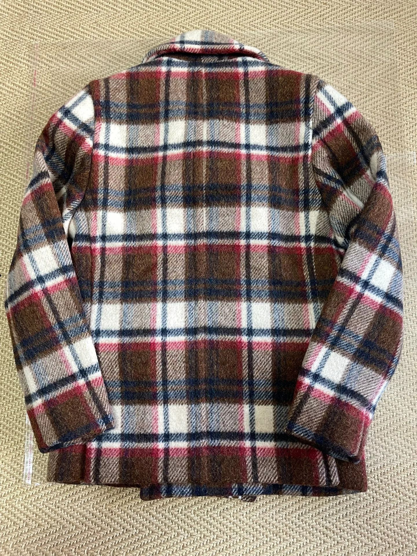Bape bape check wool double-breasted coat Size US M / EU 48-50 / 2 - 3 Thumbnail