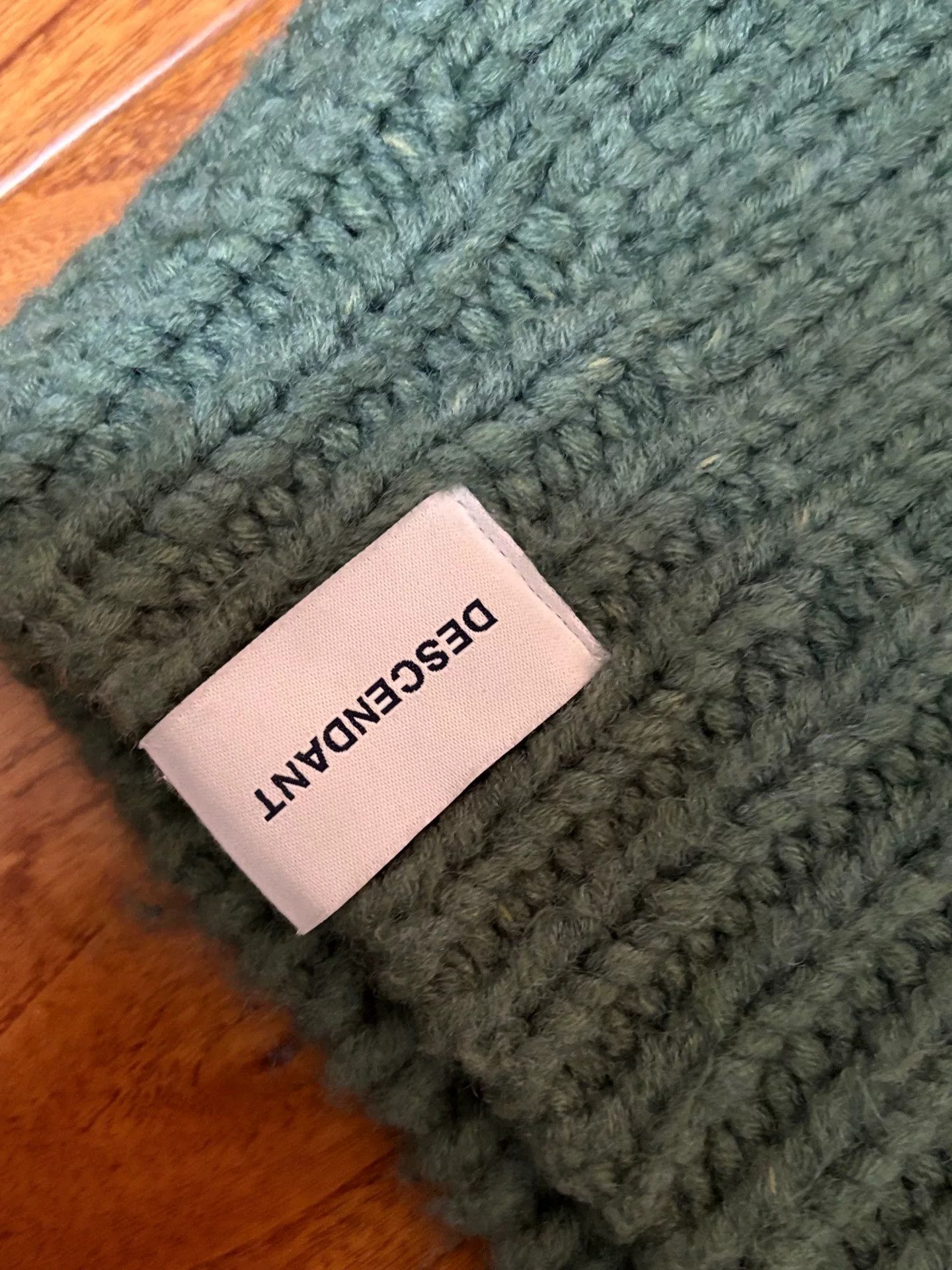 Descendant DESCENDANT Aran Wool Knit Sweater Size US M / EU 48-50 / 2 - 8 Thumbnail